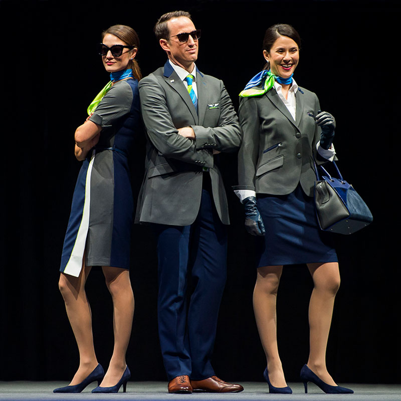 Alaska Airlines Uniform Reveal