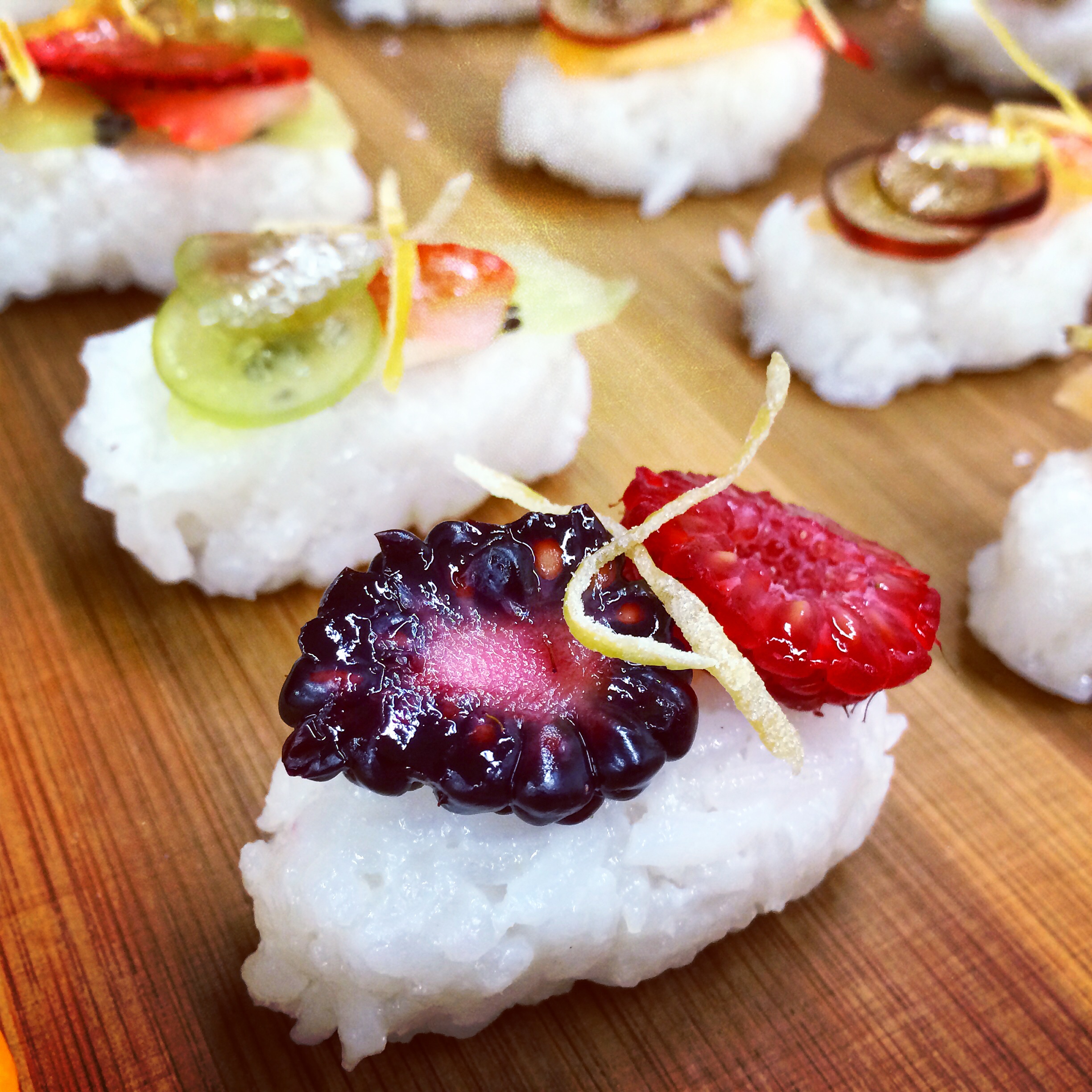 fruit sushi