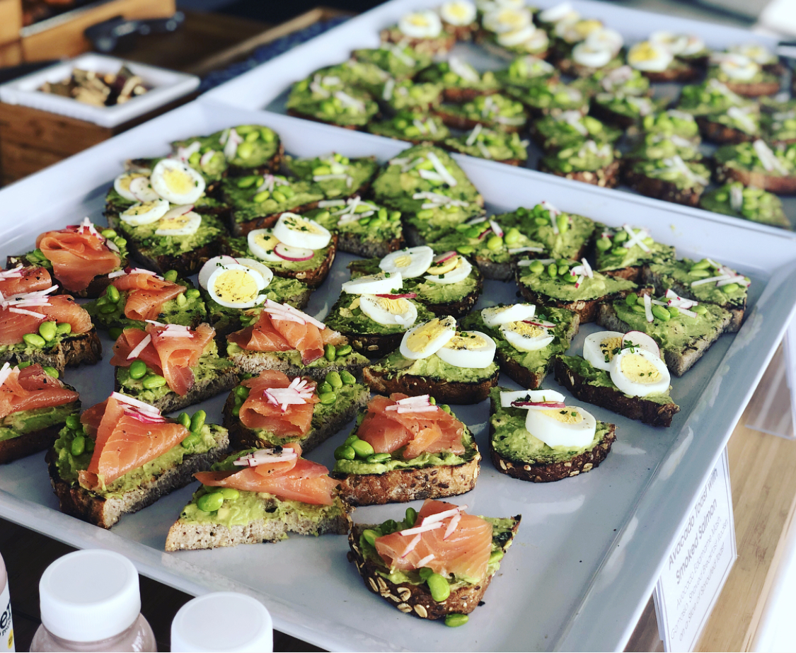 Avocado Toast hors d'oeuvres