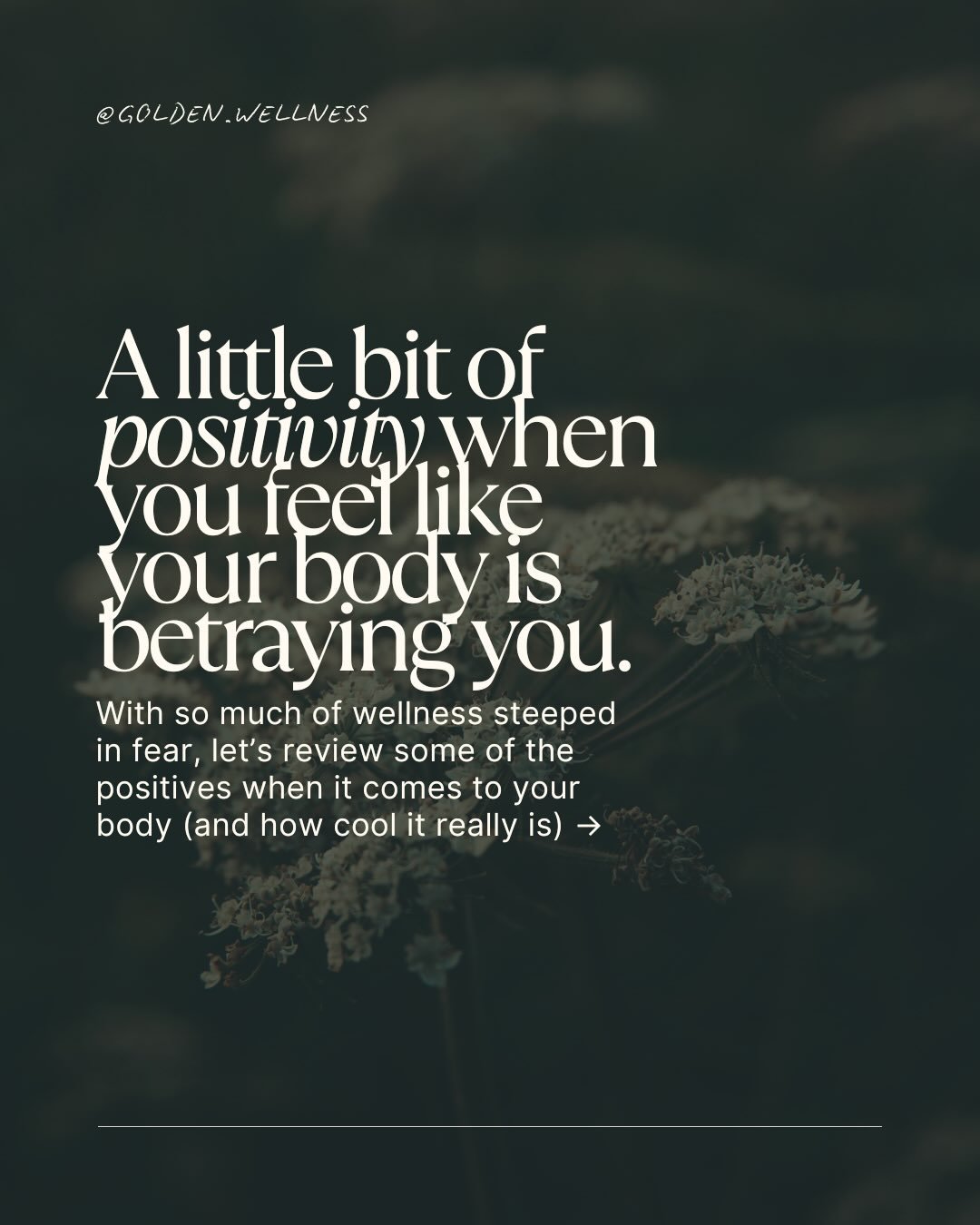I find myself saying this often to women: you&rsquo;re doing better than you think 🤍

But when the standard is perfection, it&rsquo;s hard to feel like you&rsquo;re doing enough, like you&rsquo;ve landed. That you&rsquo;ve ~healed~. 

But we need a 