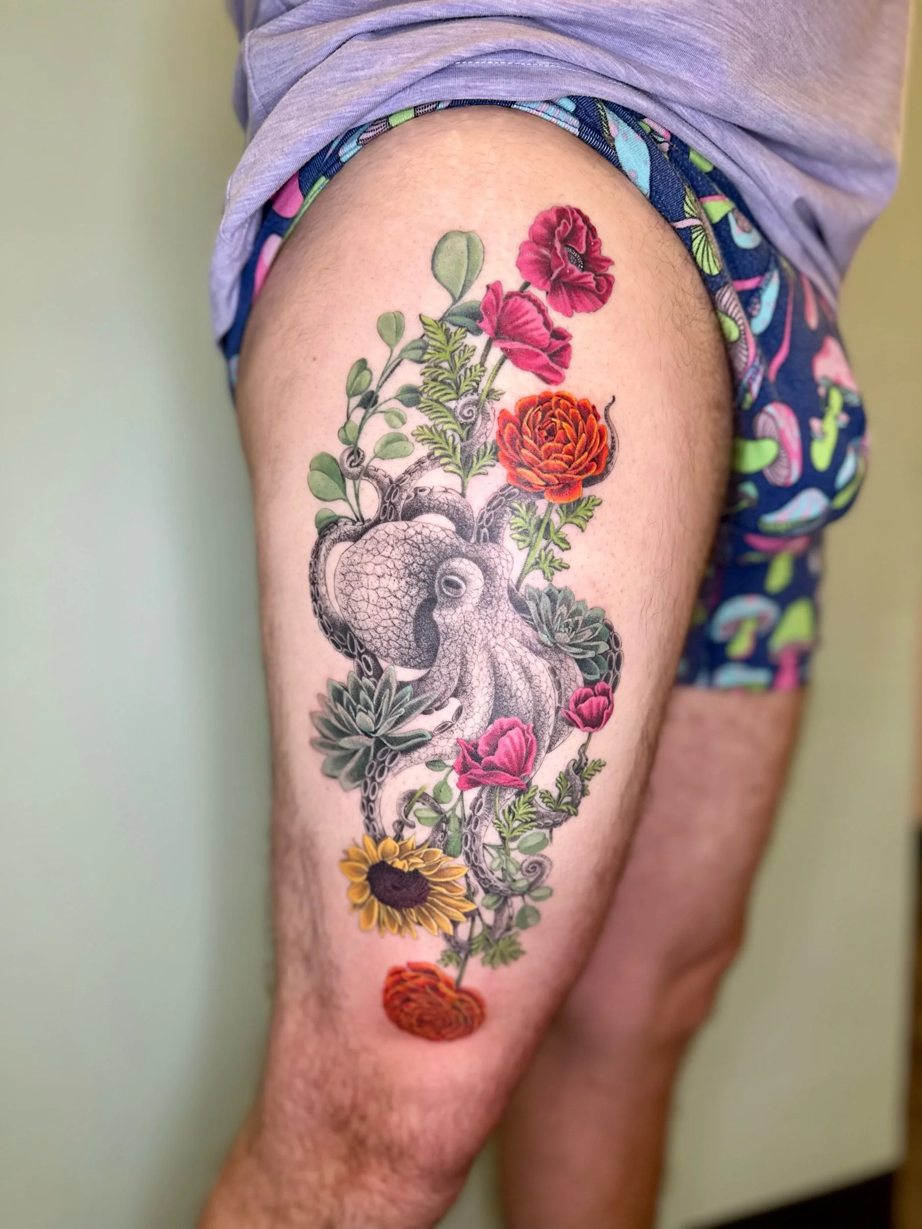 Octopus’s Garden Tattoo
