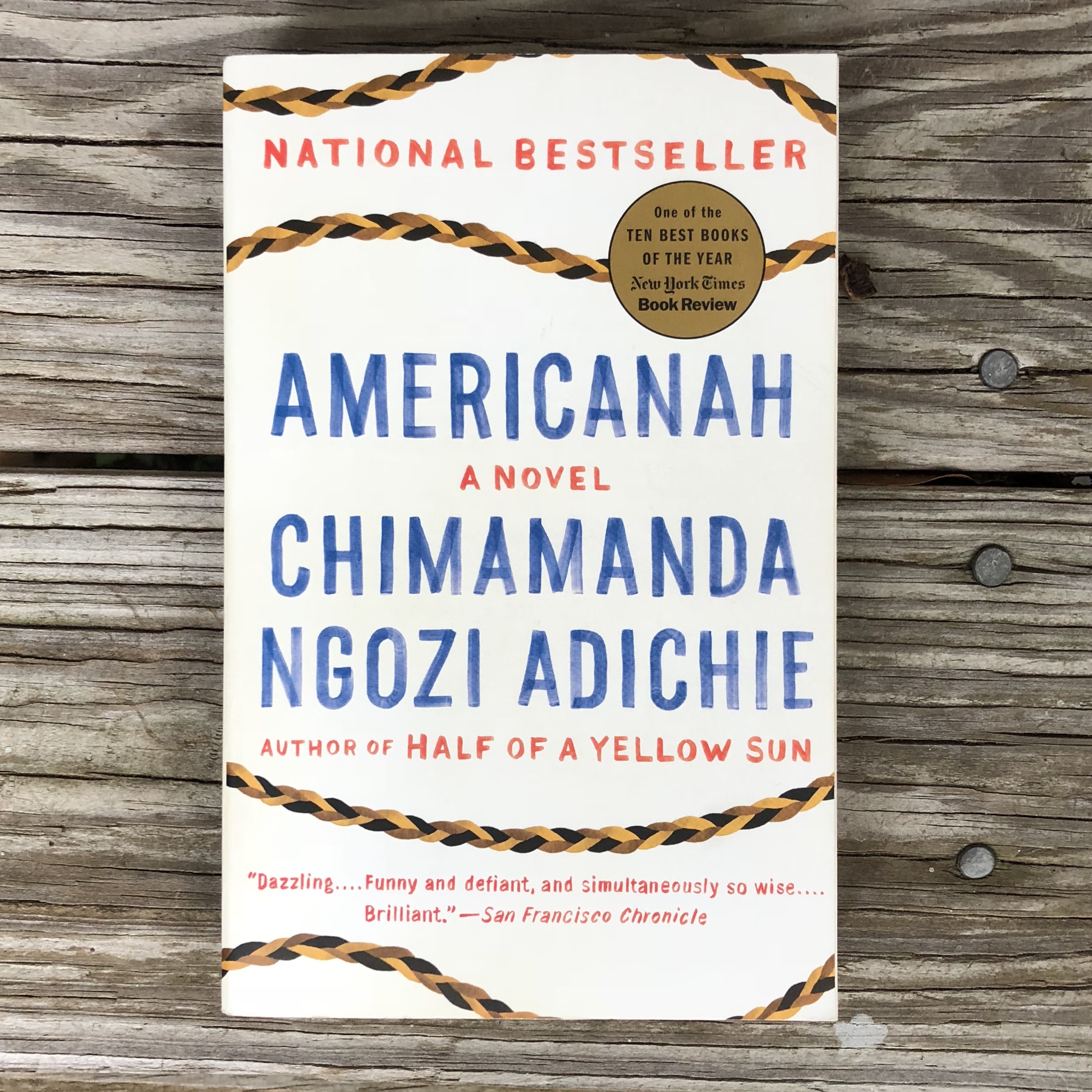 Americanah by Chimamanda Ngozi Adichie