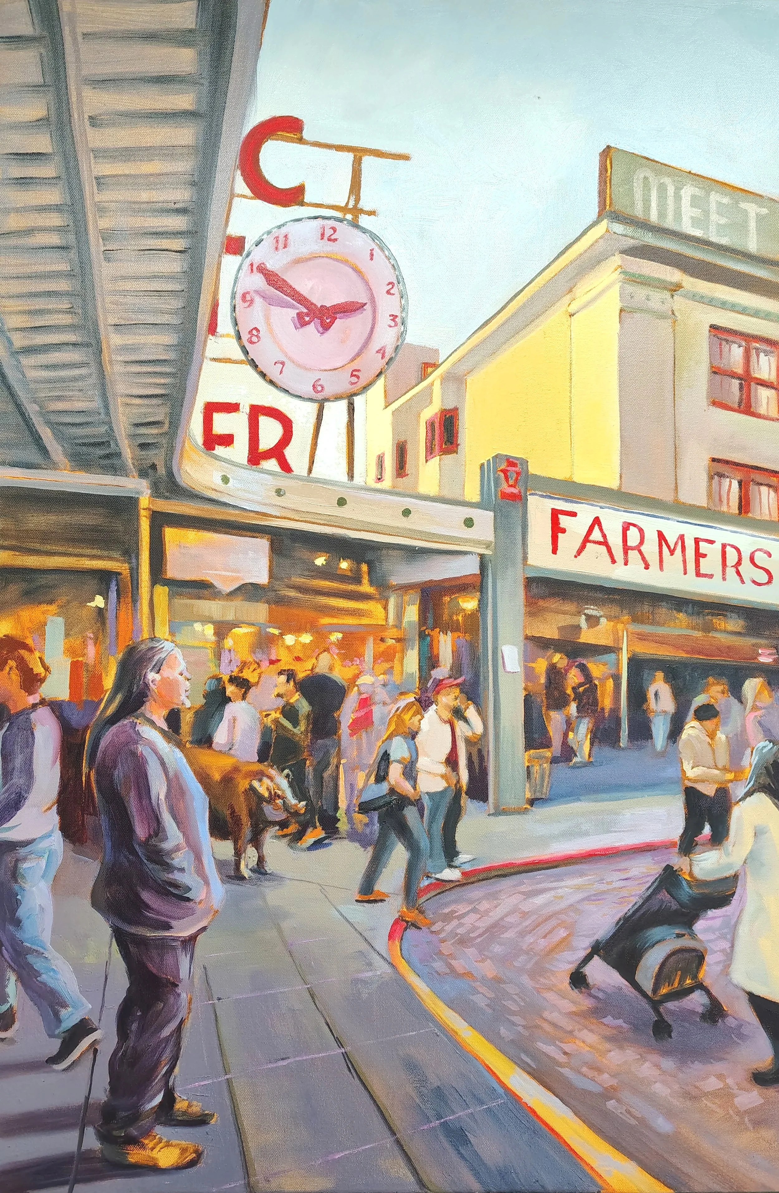 Piggy Sees All (Pike Place Market)  SOLD