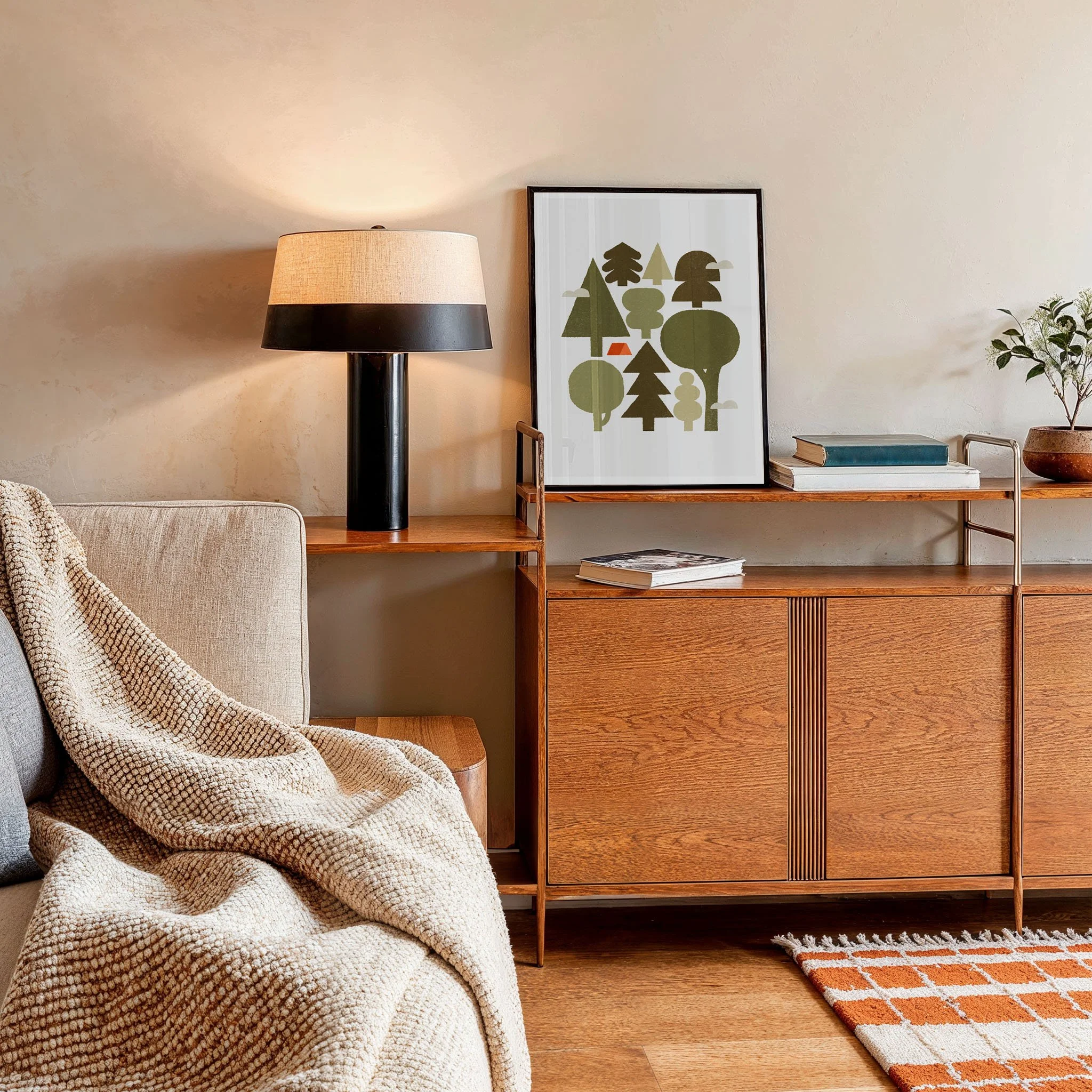 camping-in-the-trees-wall-art-print-cozy-living-room.jpg
