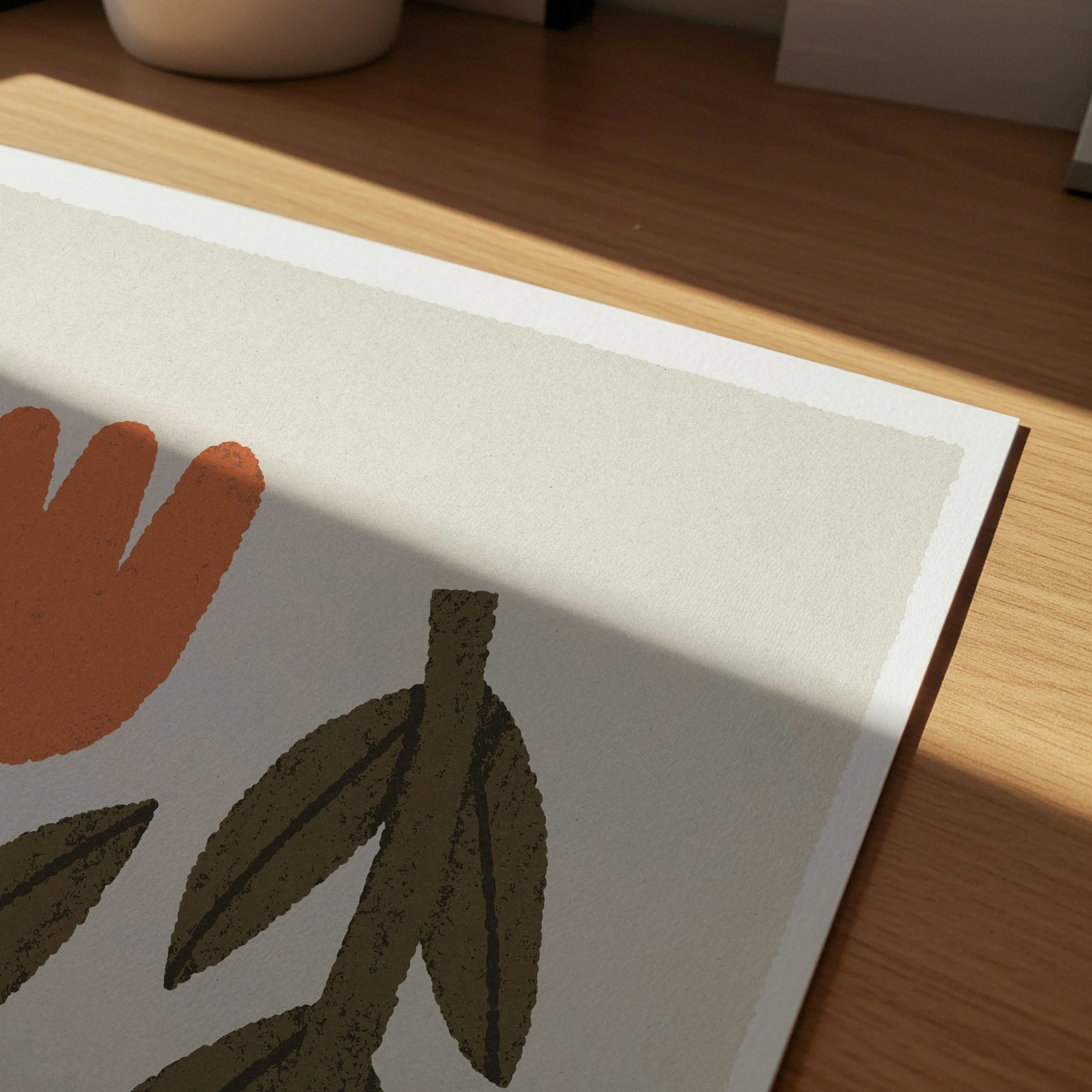 Moody Wildflowers Print