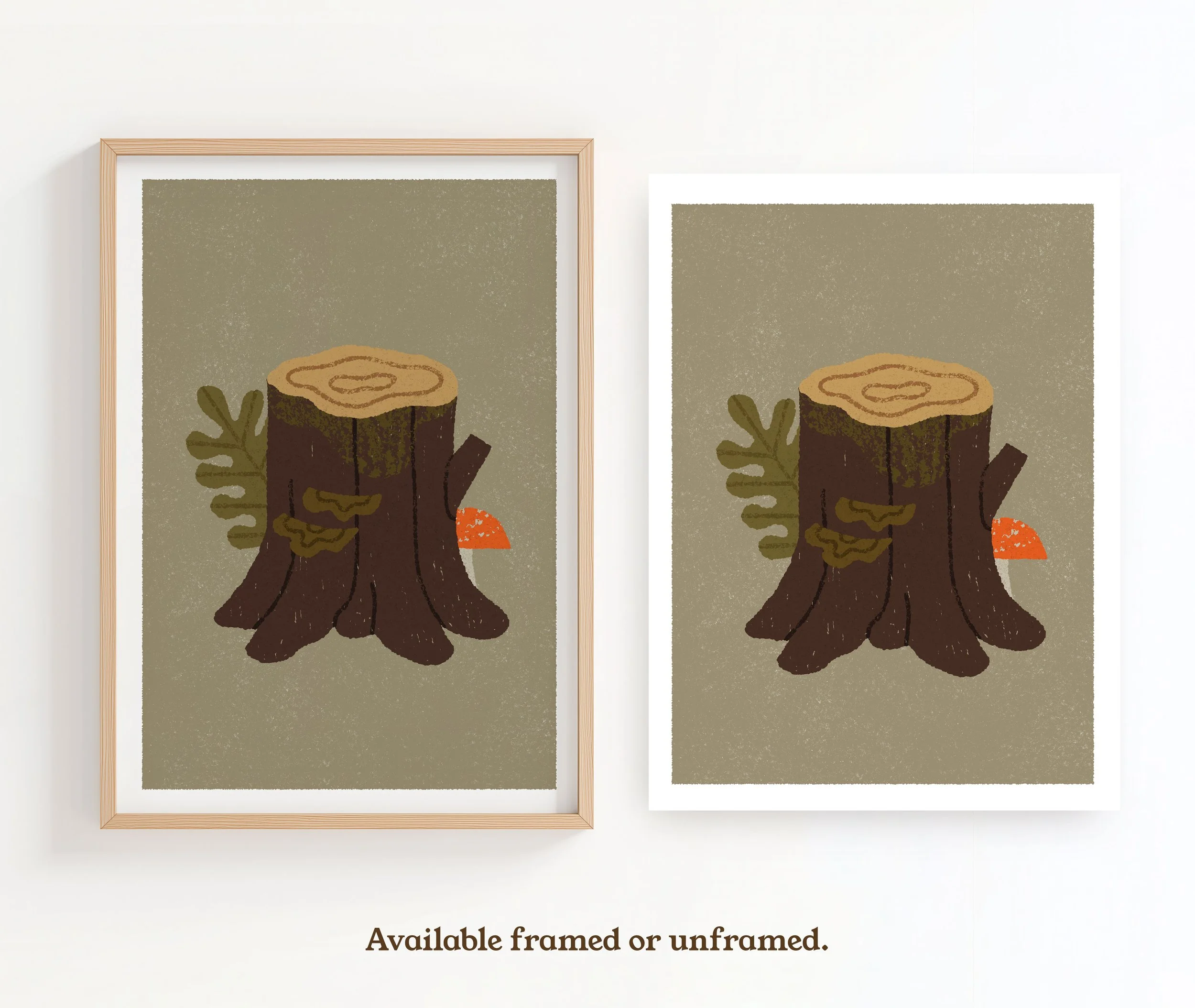 cozy-club-print-options-framed-and-unframed-woodland-mossy-stump-art-print.jpg