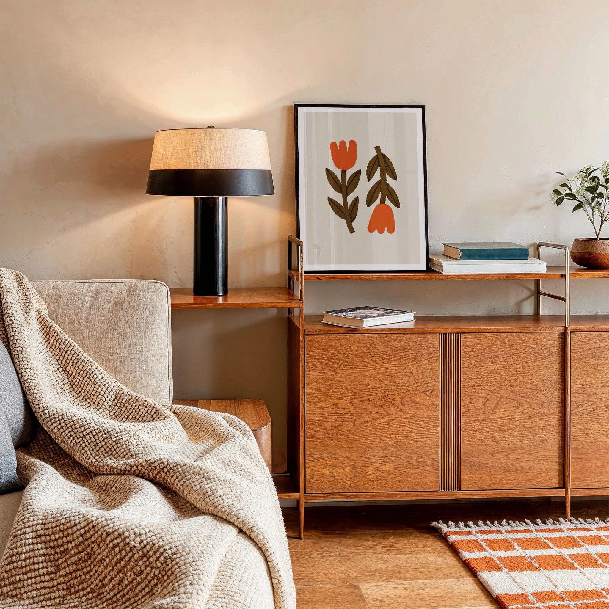 orange-wildflowers-modern-wall-art-print-cozy-living-room.jpg