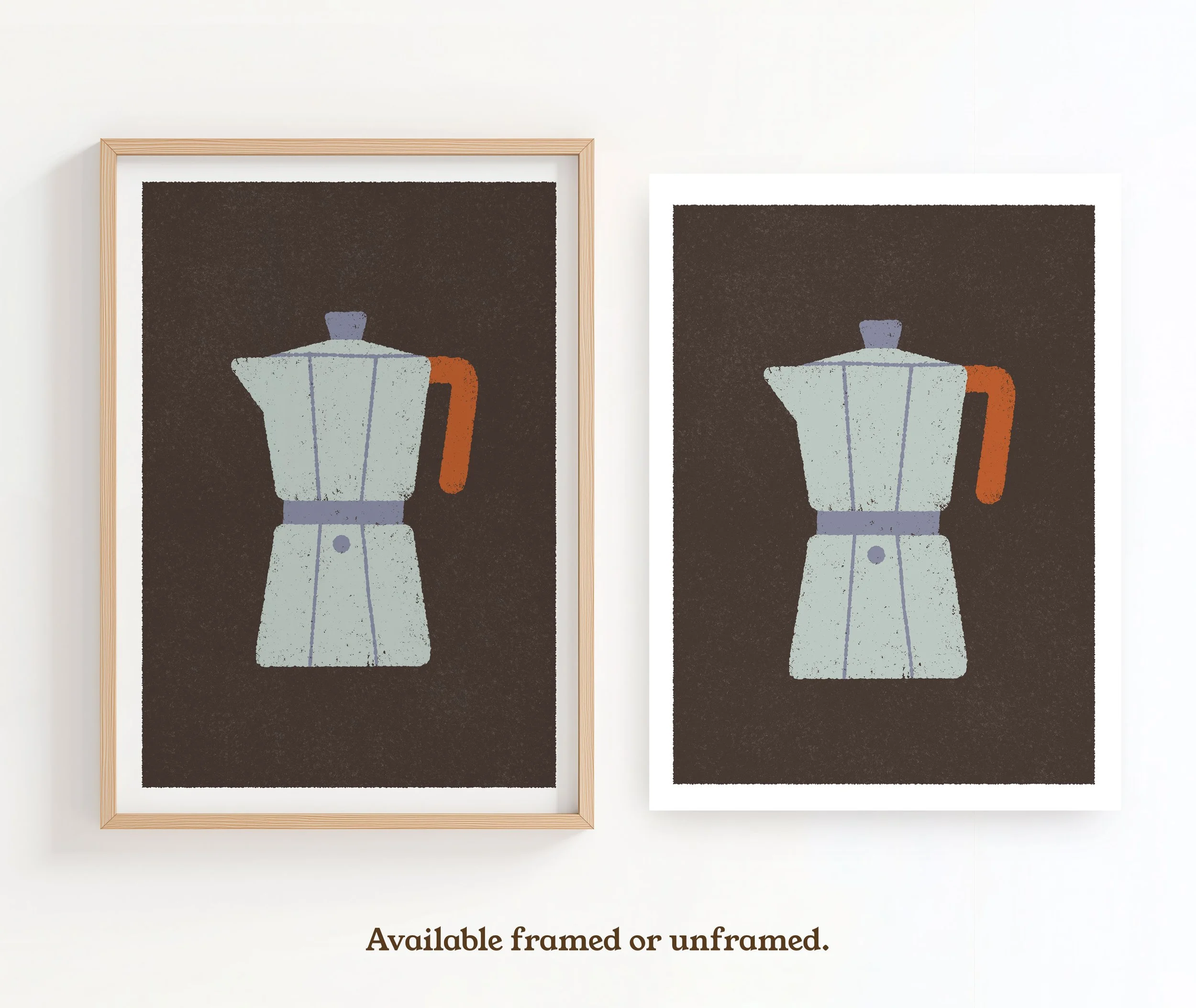 warm morning coffee wall art