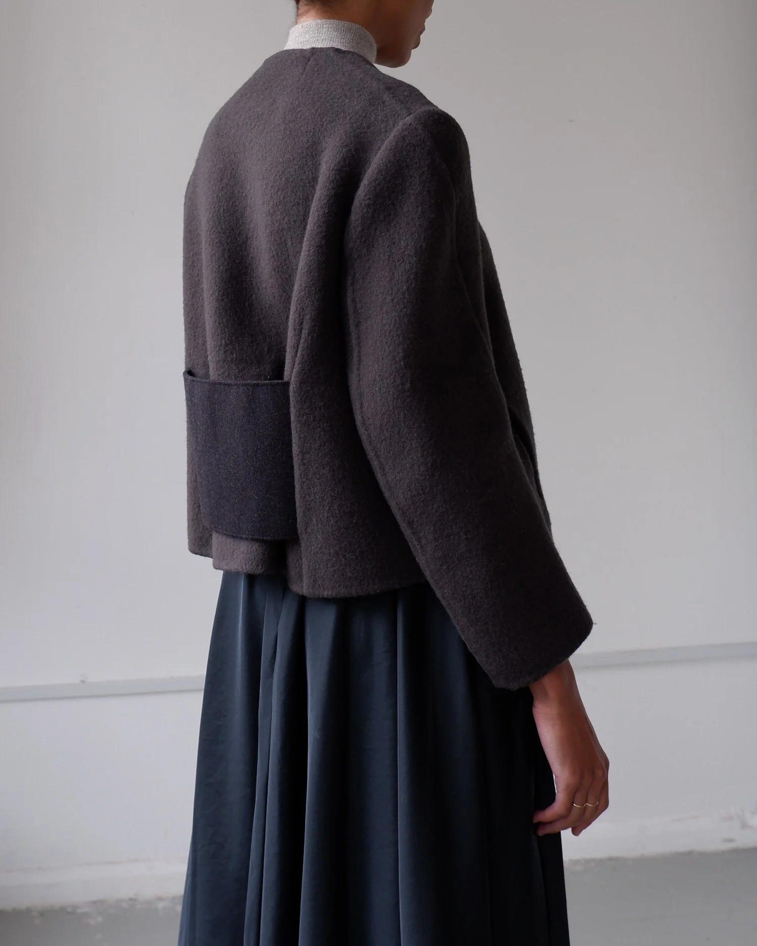 Nicole Farhi wool-mohair mix jacket — Retold Vintage