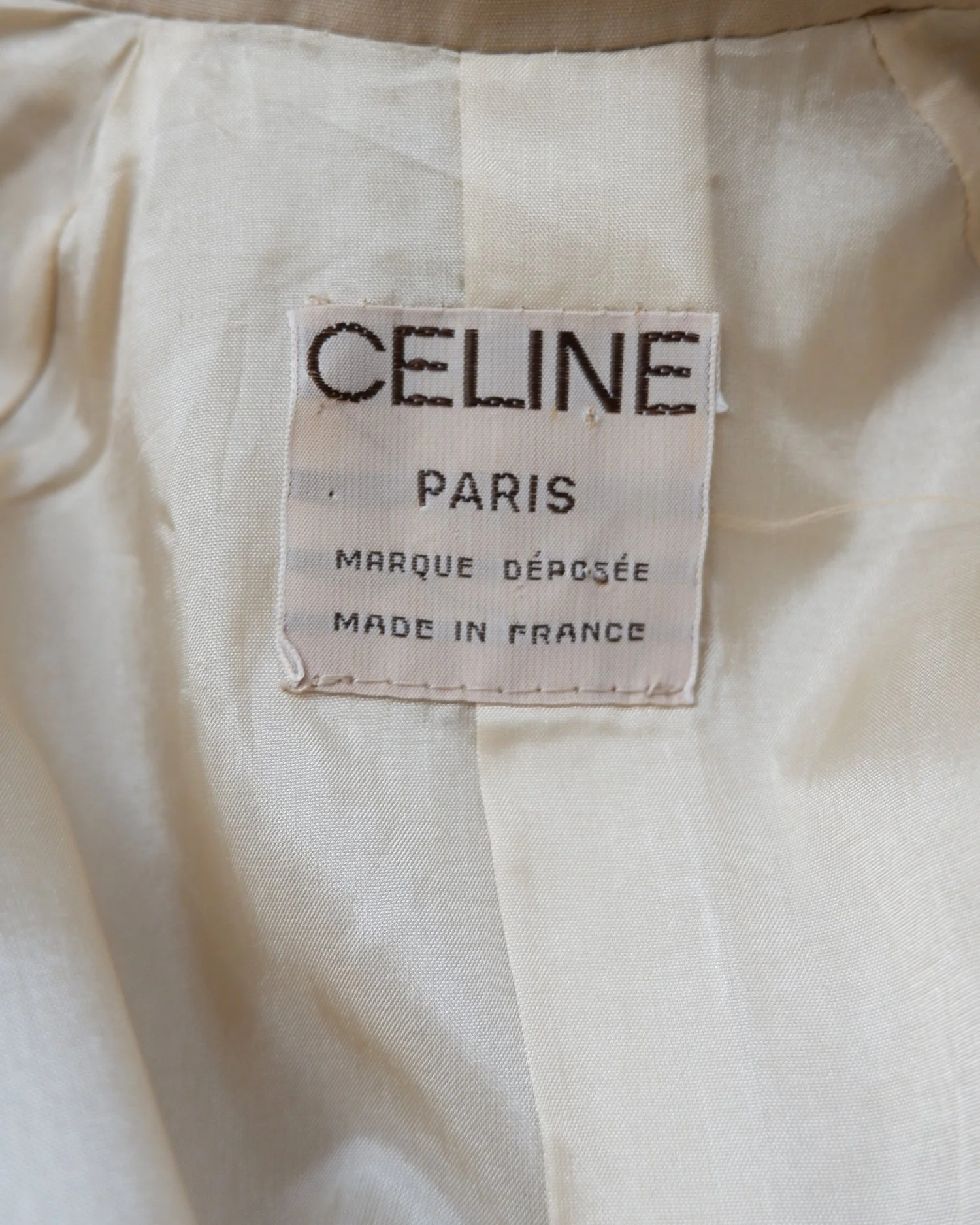 Vintage Celine trench coat. — Retold Vintage