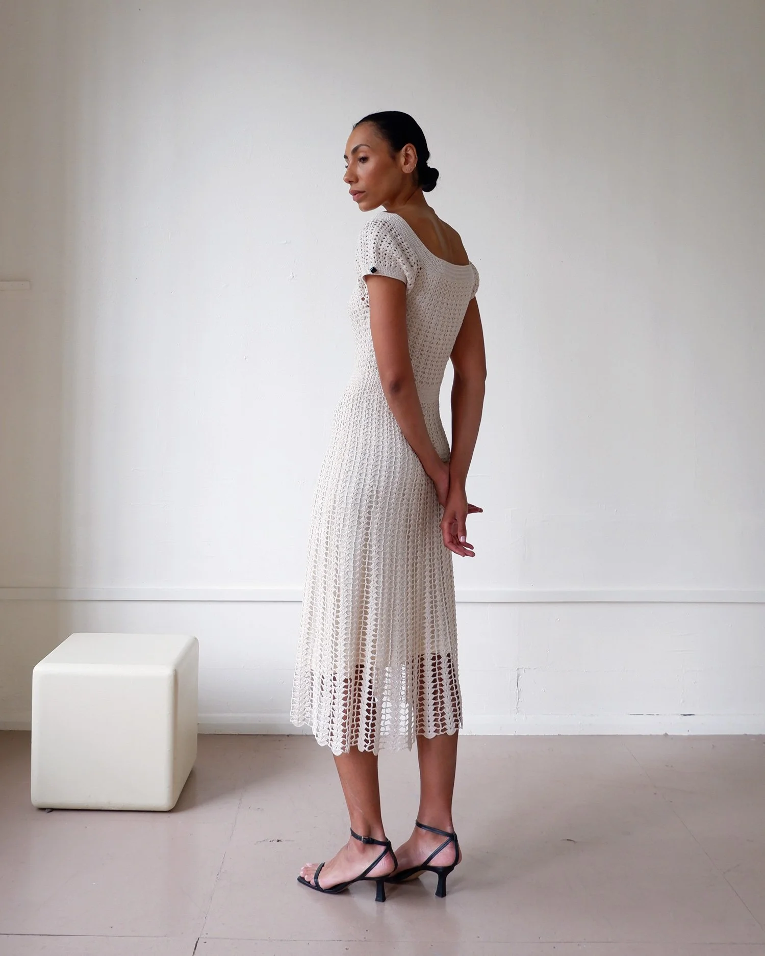 lilac dress Lilac Ruched Maxi Dress With Lace-Up Back