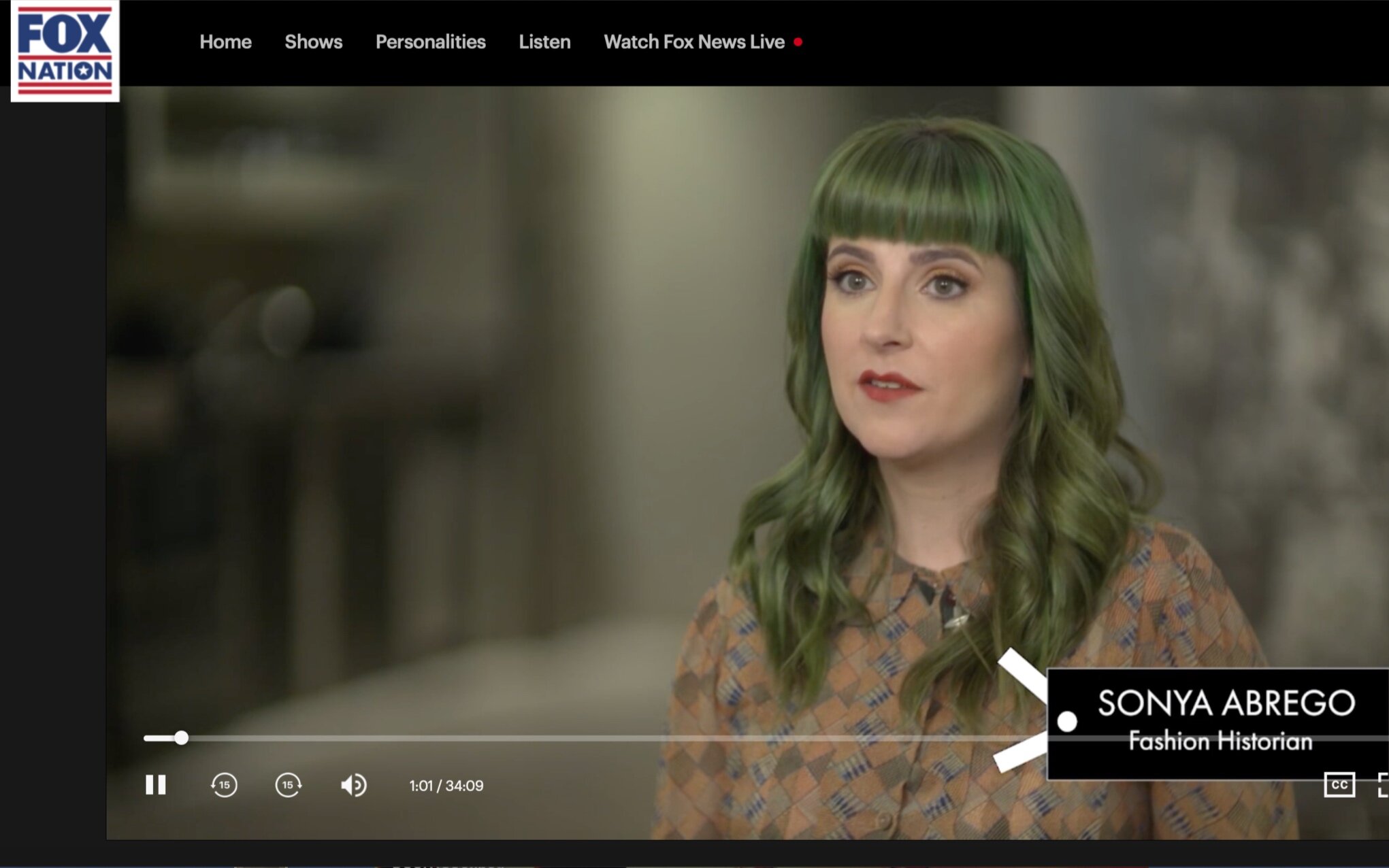 FLOTUS Fashion for Fox