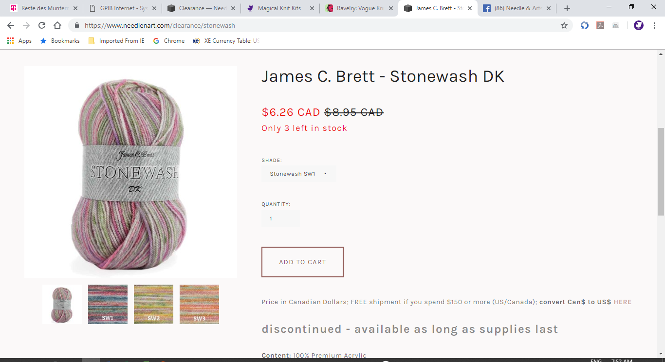 You now see remaining stock!