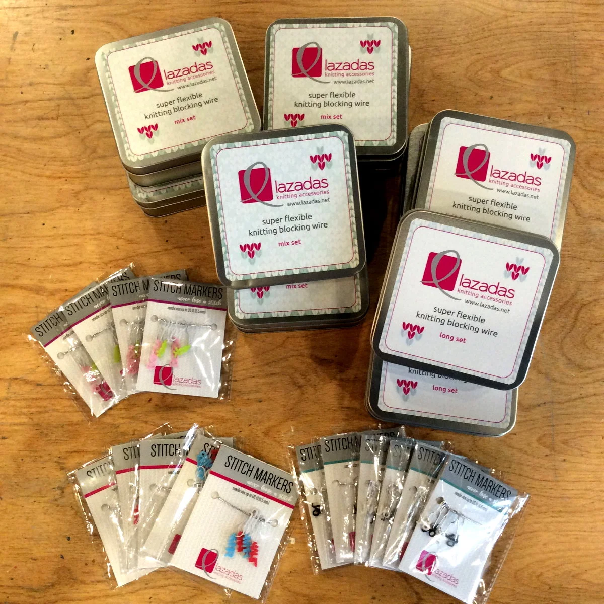 New: Lazadas Blocking Wires and Knitting Accessories