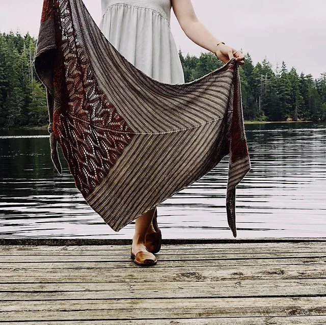 Teroldego Shawl