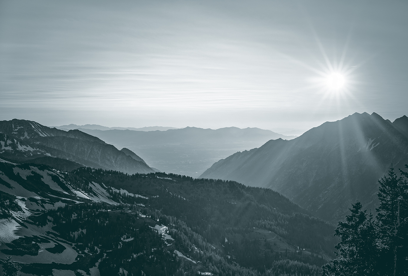 Snowbird_Little Cottonwood Canyon_Sunset_DUOTONE.jpg