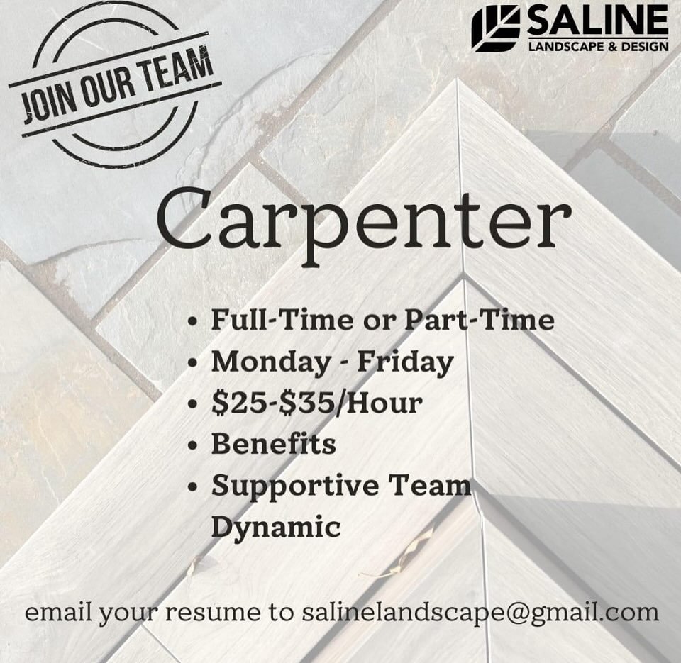 We have room for a talented carpenter to join our team! Email us a resume to join the best crew out there 😎