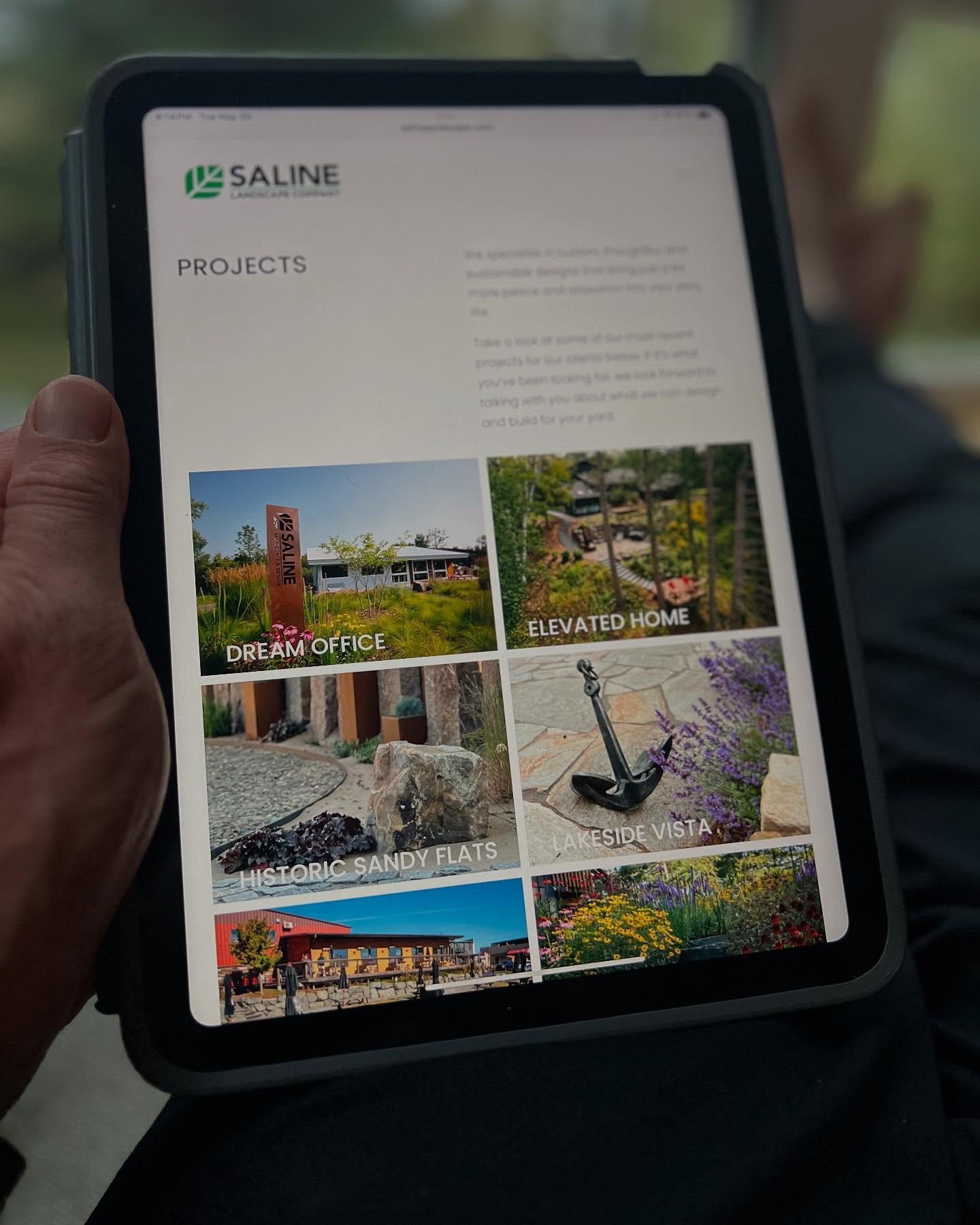 Check out our new website! Www.salinelandscape.com 
Thank you @mediumcontrol for the stellar site design. Also thank you to @oldsawmedia for the much needed professional and stunning photography and videography. All of our clients, vendors, and most 