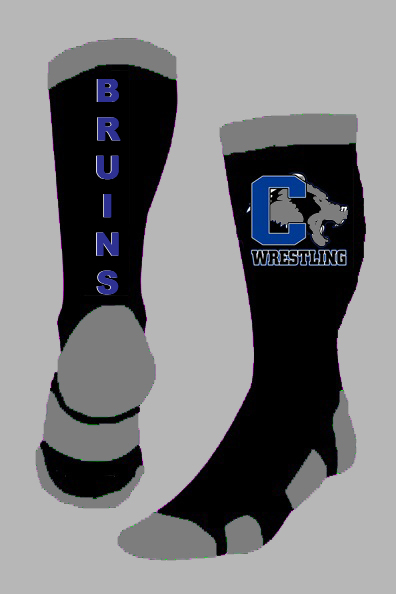 Cedaredge Bruins Wrestling Socks Black Blue Grey 102117.jpg