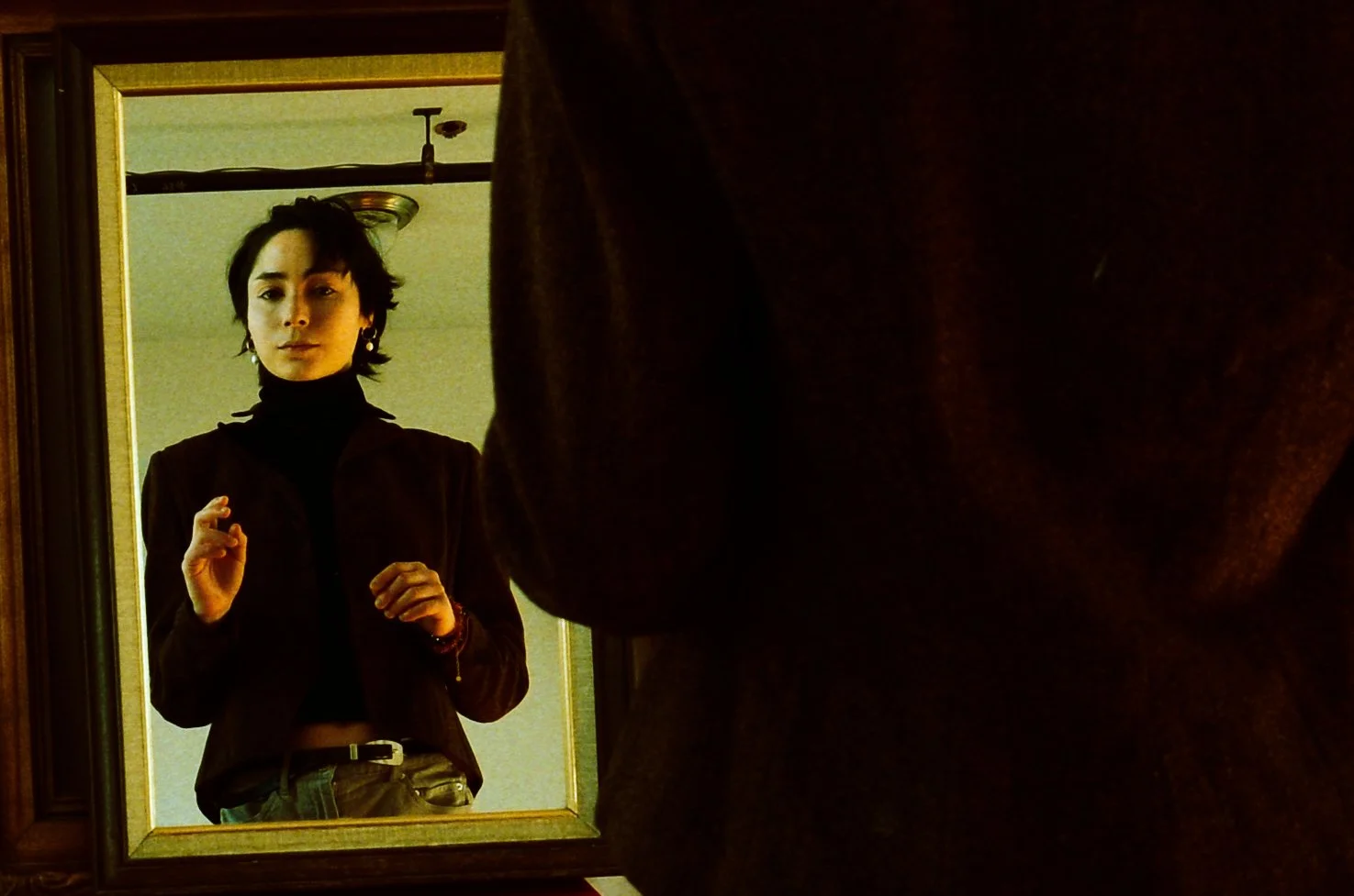 Woman With Silver Buckle