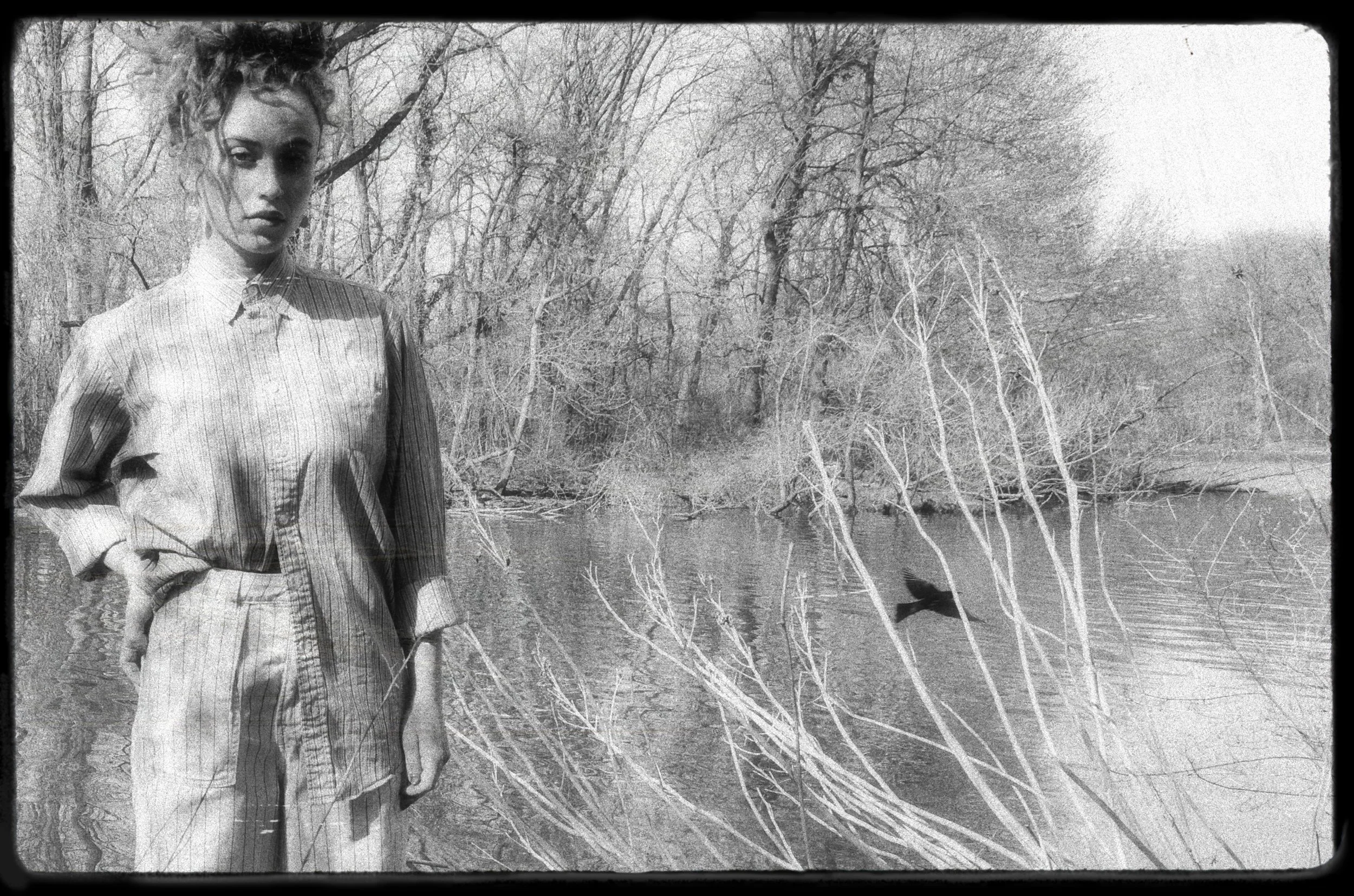 Woman With Bird