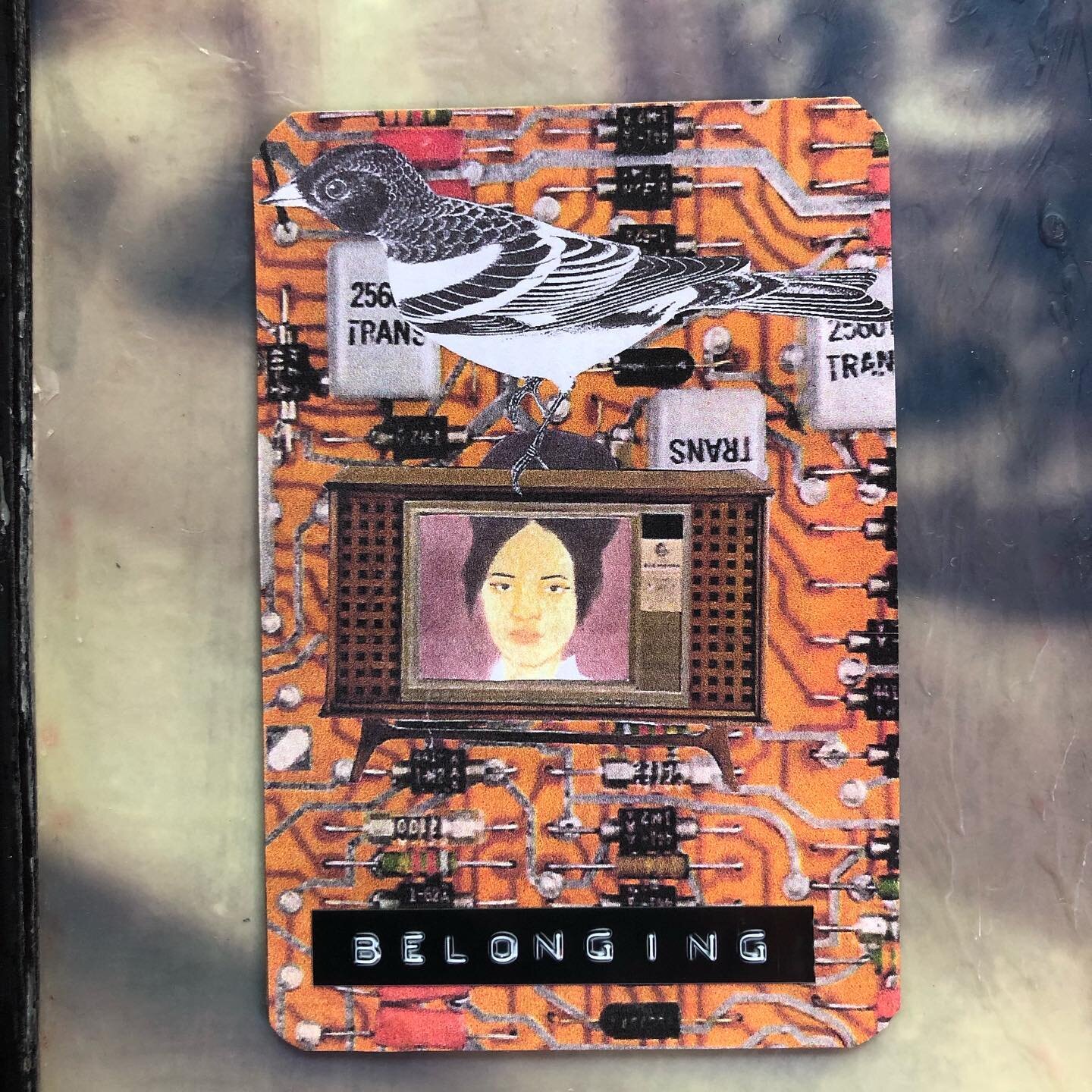 Belonging. Pondering this word prompt for #inneralchemycards2021 When I begin to examine the word itself I suddenly realize that when taken apart it becomes &ldquo;be longing.&rdquo; We all long to belong, and yet we are often longing for things outs