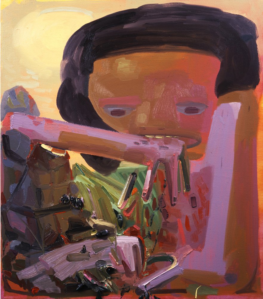  Dana Schutz - Self-Eater 3 