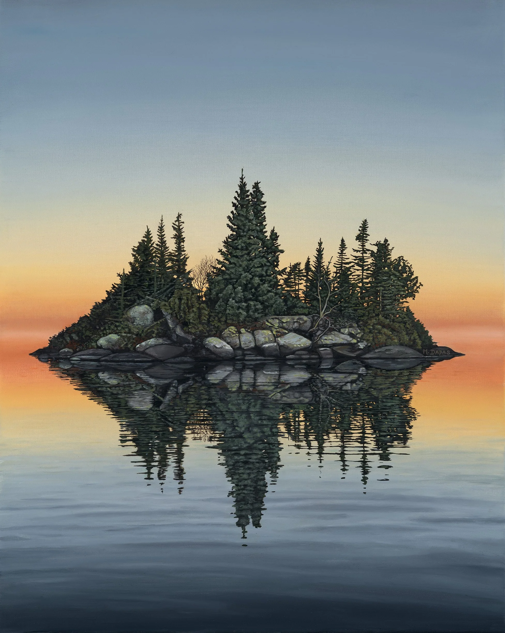Wooded Reflection