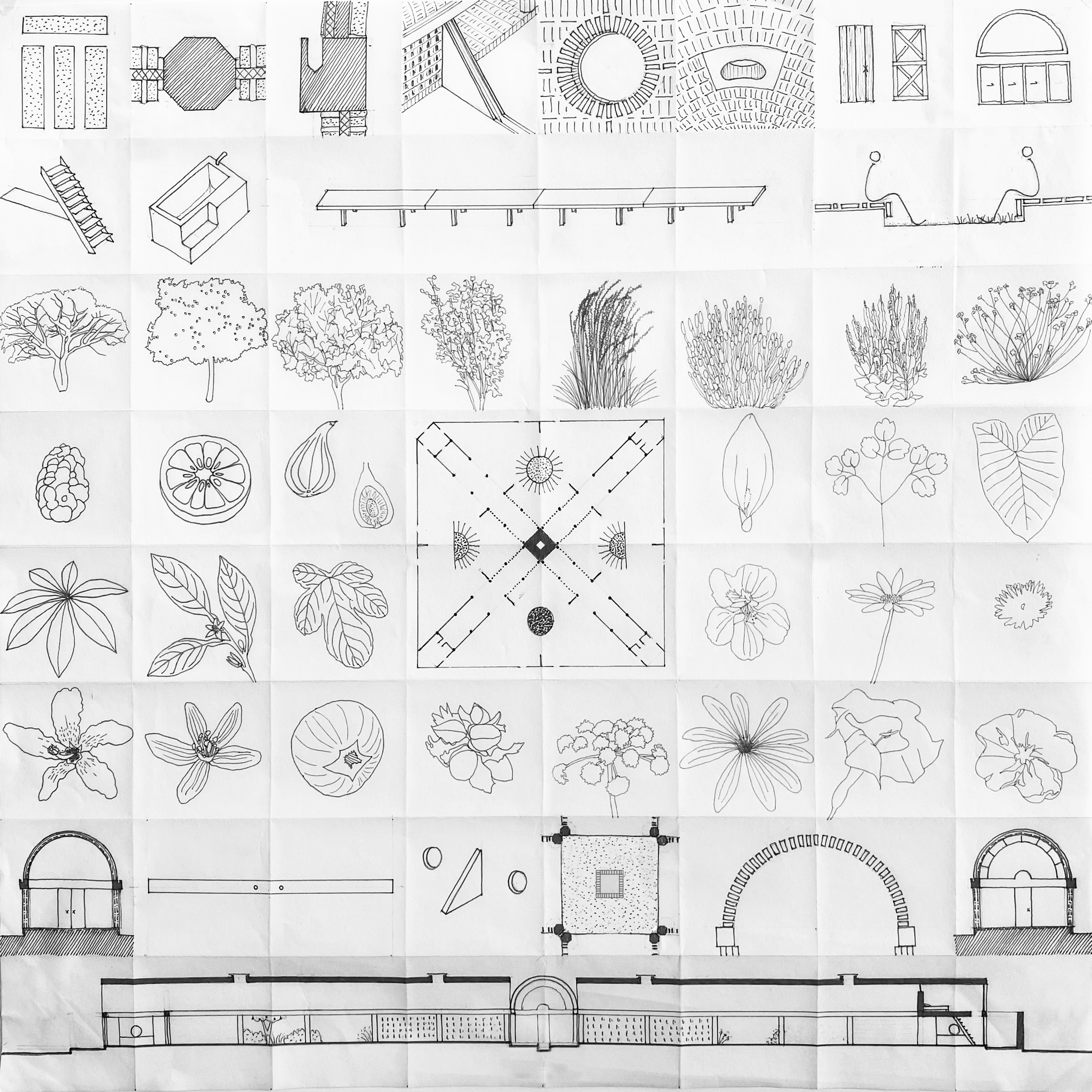 BLUE DRAWINGS_fix central fire_BW.png