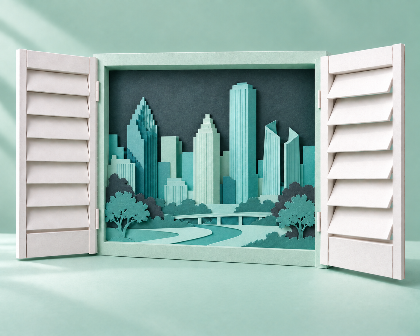Custom plantation shutters built locally in Houston