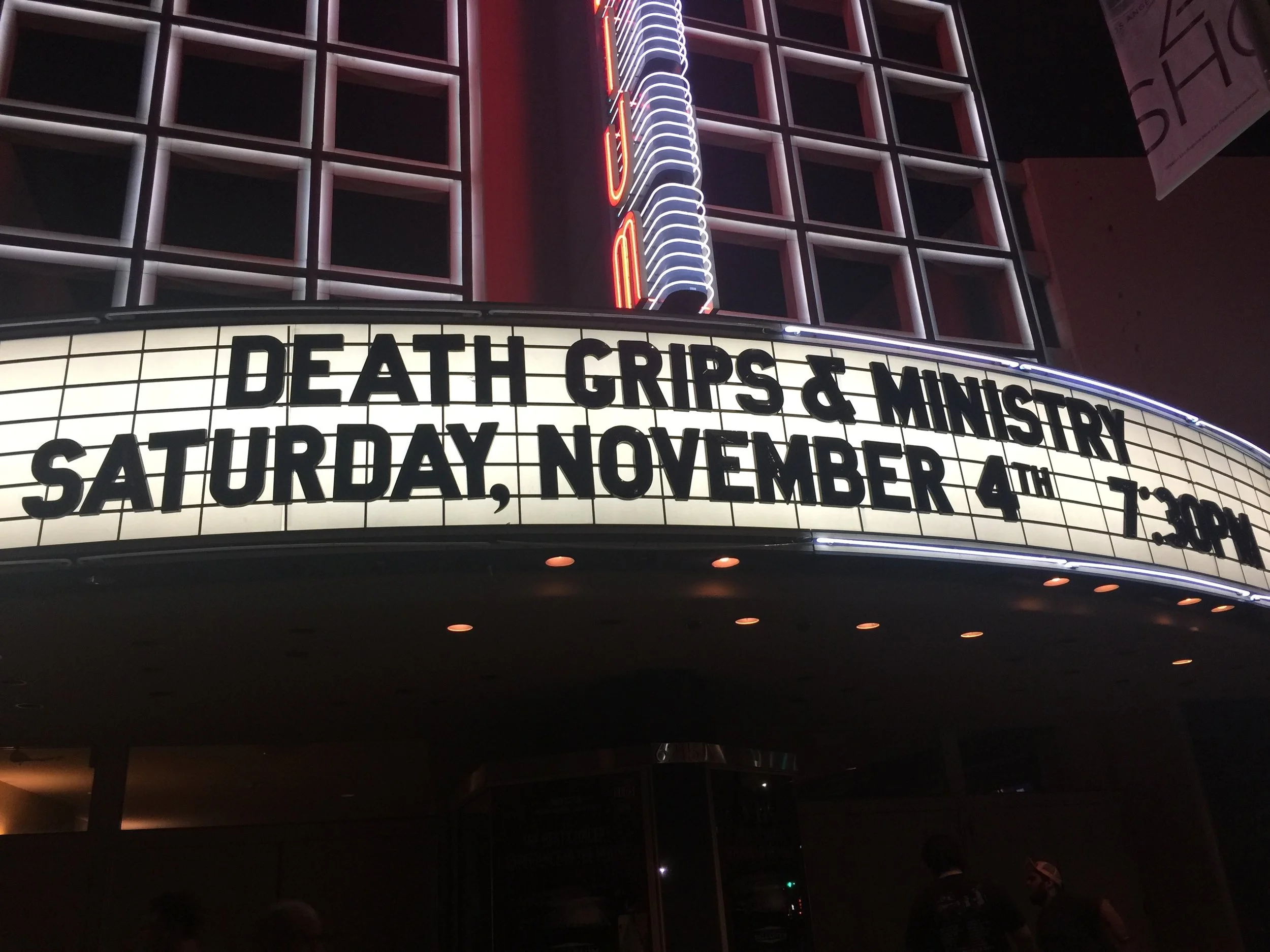 Death Grips & Ministry - Hollywood Palladium, LA (November 4, 2017)