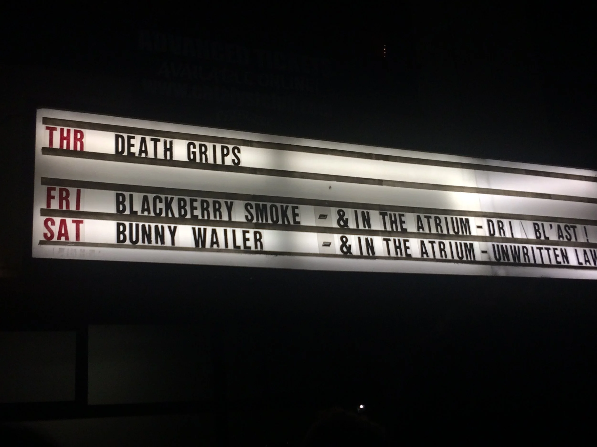 Death Grips - The Catalyst Club, Santa Cruz (April 14, 2016) 