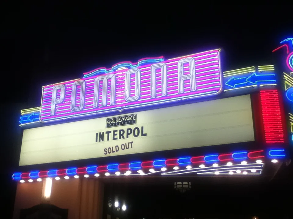 Interpol - Fox Theater, Pomona (September 22, 2014)