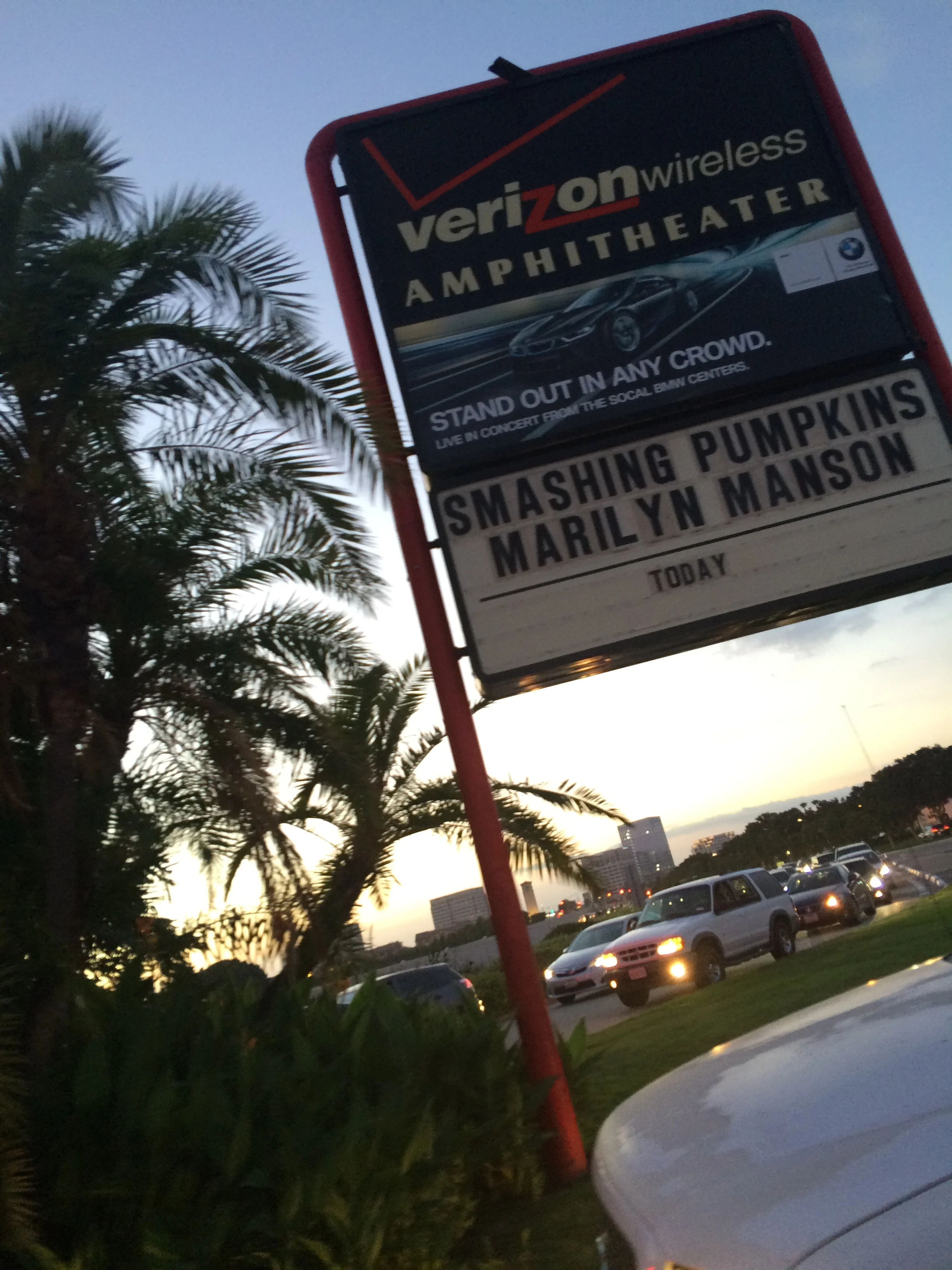 Smashing Pumpkins & Marilyn Manson - Verizon Amphitheater, OC (July 9, 2015)