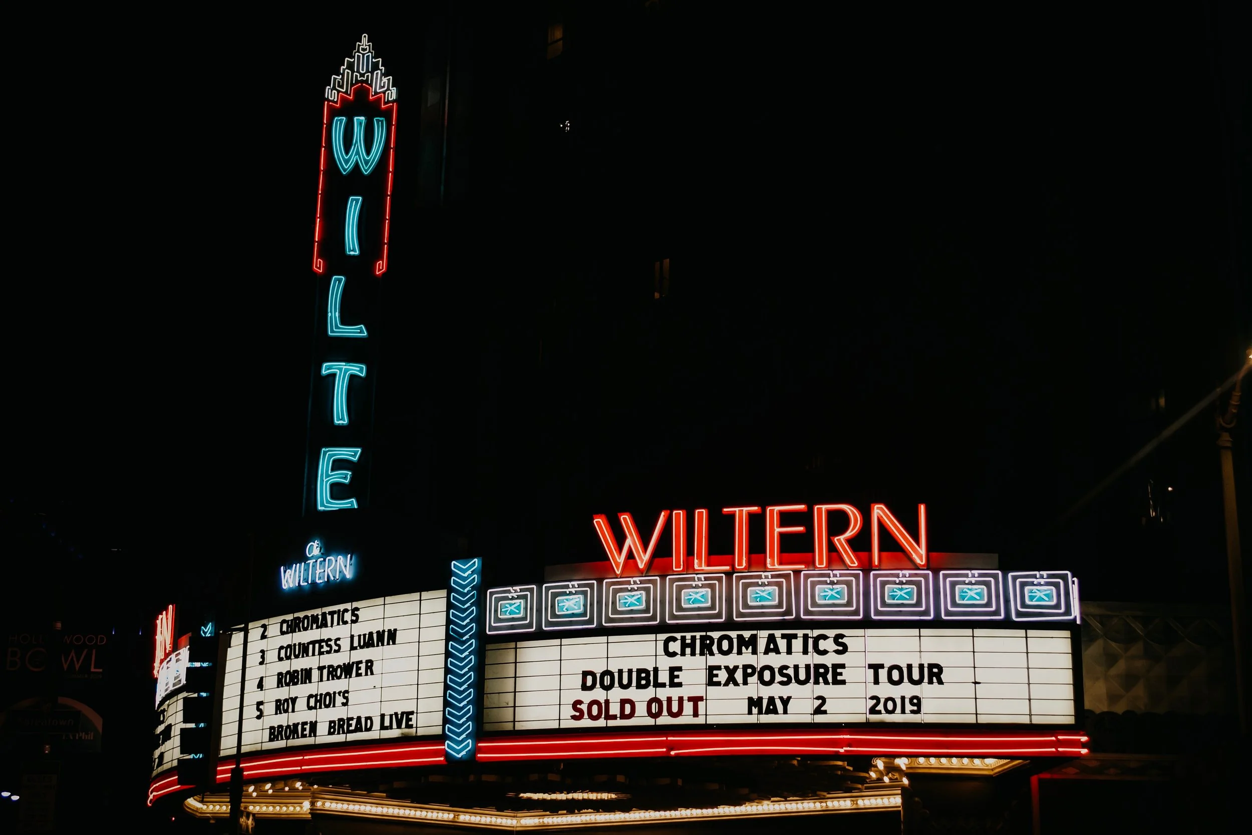 Chromatics - Wiltern, LA (May 2, 2019)