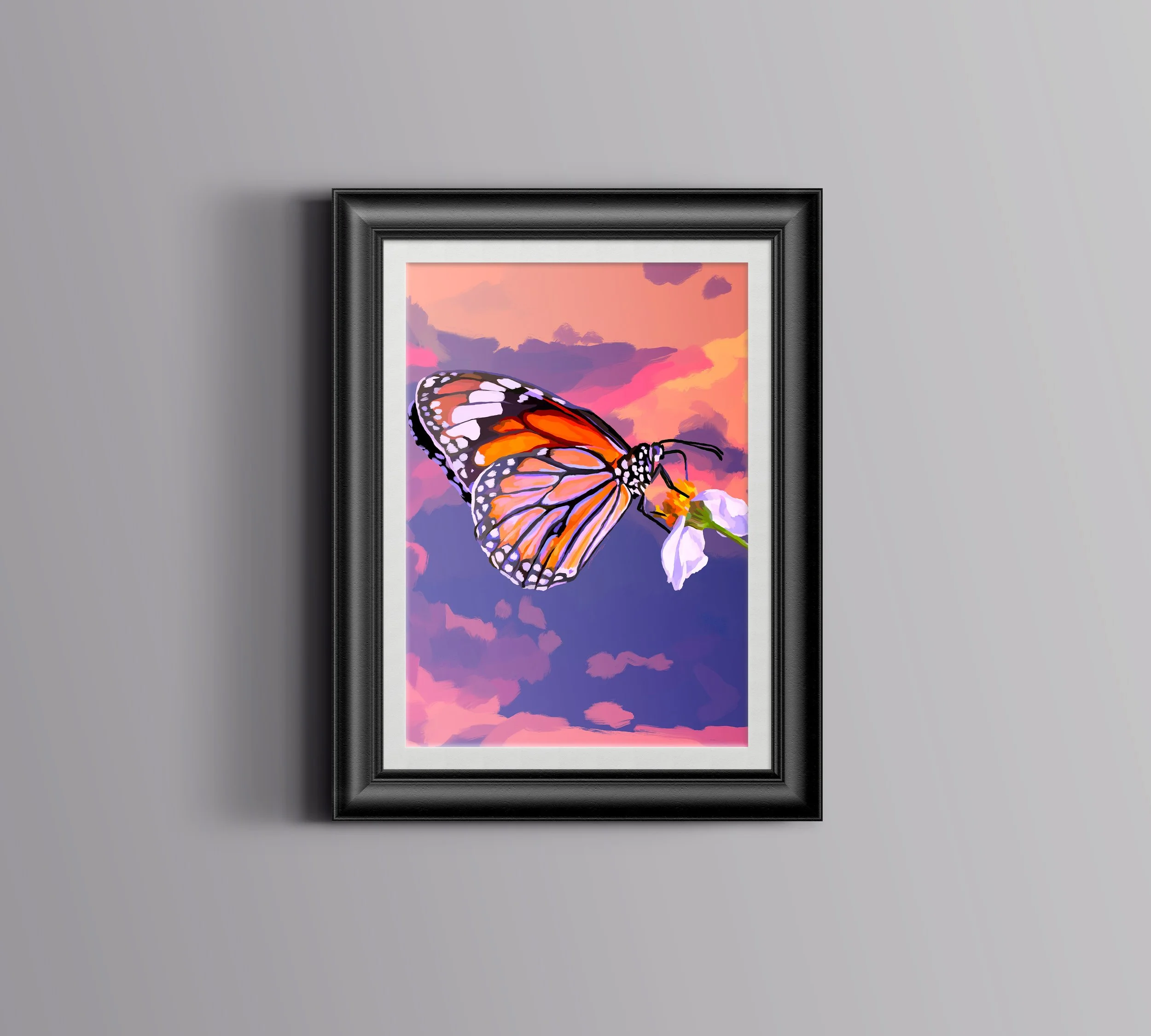 "BUTTERFLY" - print