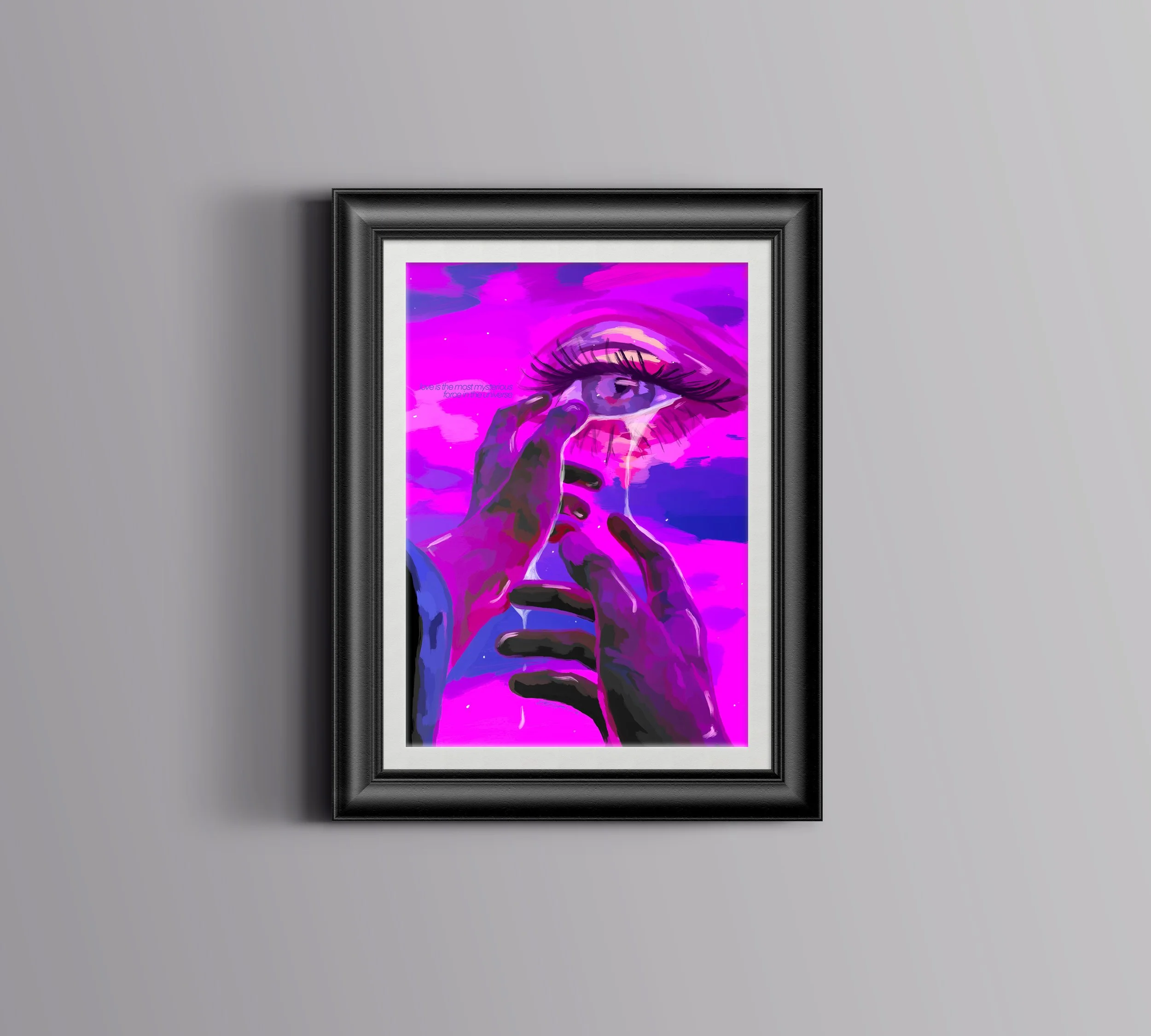 "MYSTERY FORCE" - PRINT