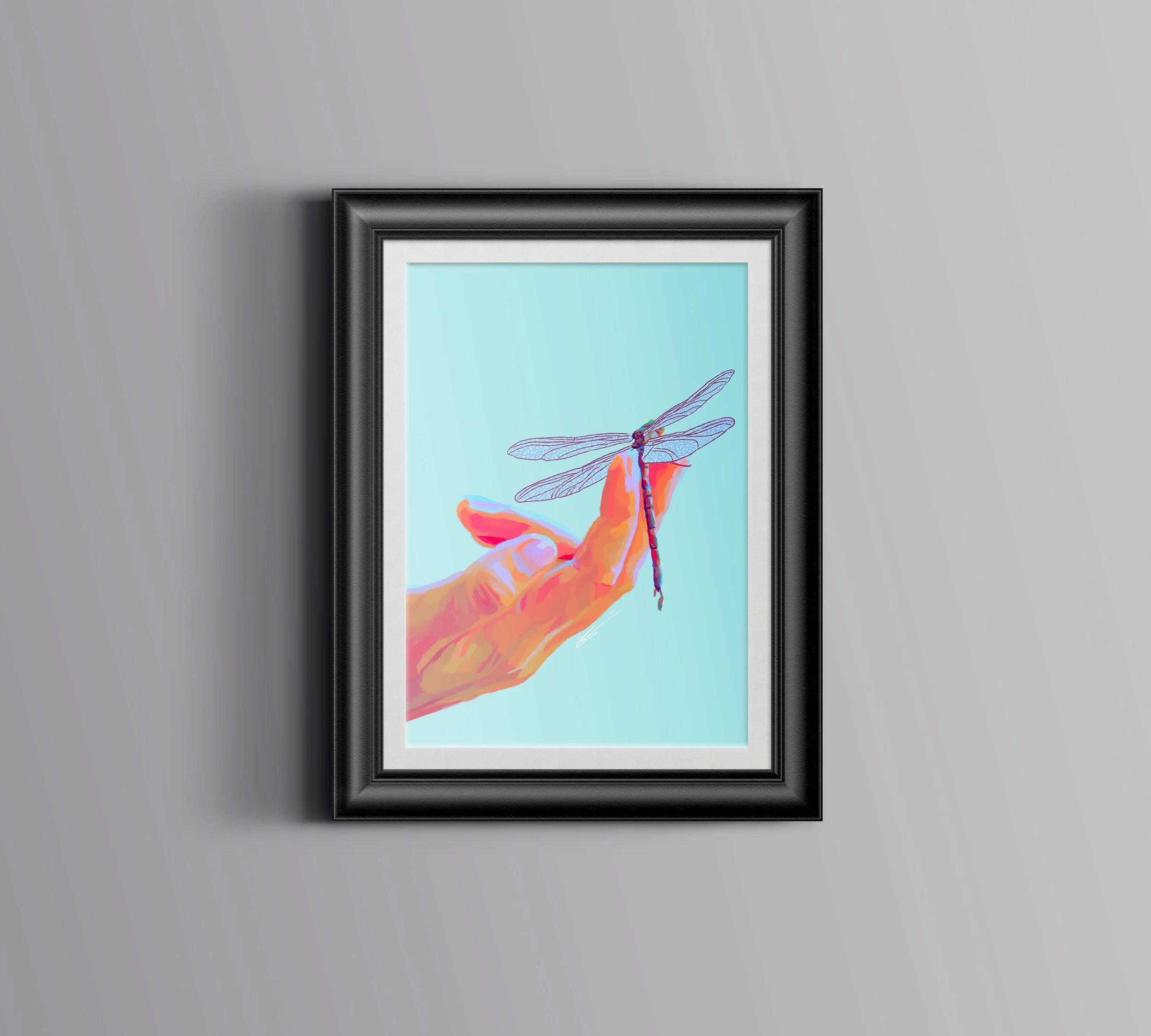 "DRAGON FLY" - PRINT