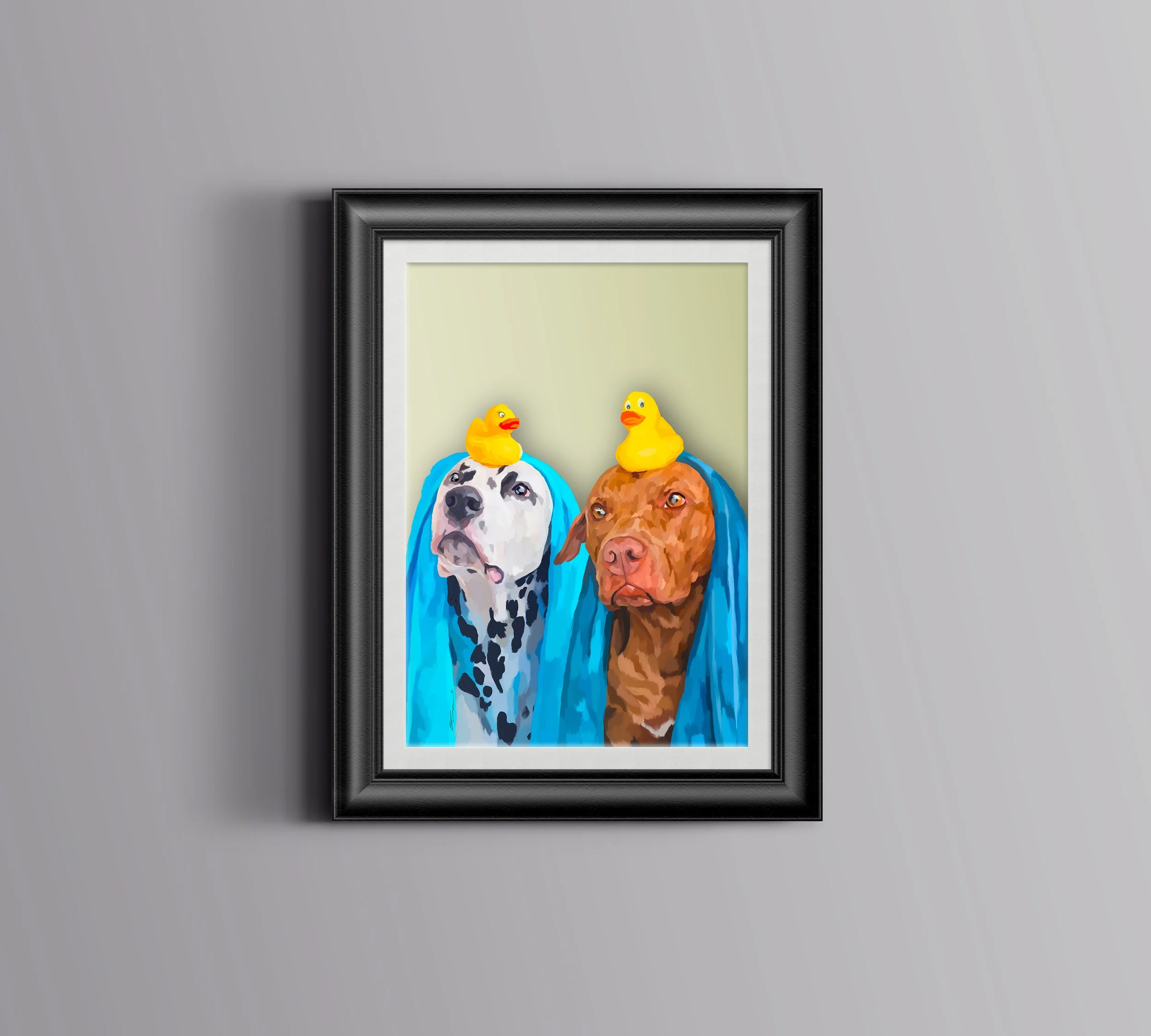 "BATH TIME" - print