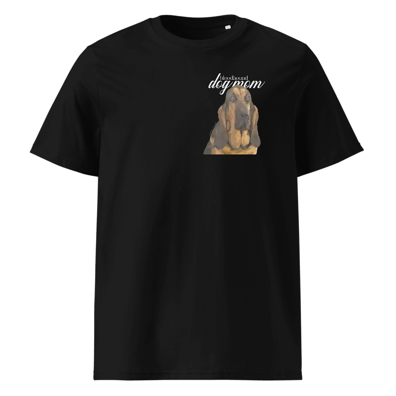 BLOOD HOUND DOG MOM - tshirt
