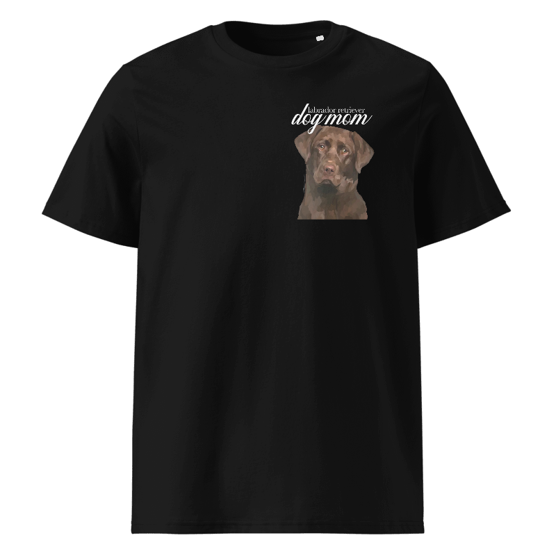 LAB DOG MOM - tshirt