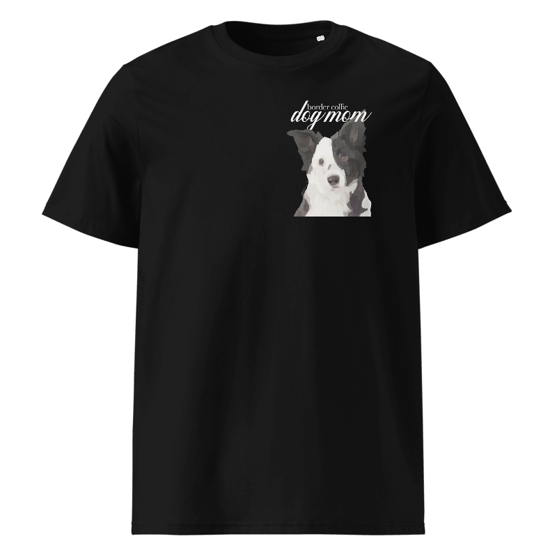 BORDER COLLIE DOG MOM - tshirt