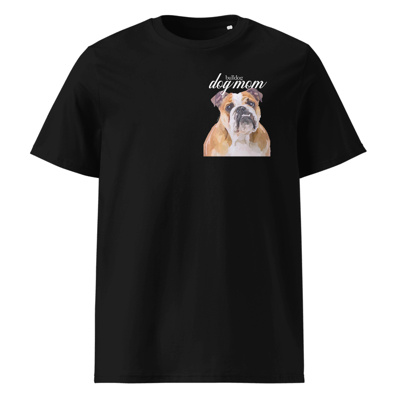 BULLDOG DOG MOM - tshirt