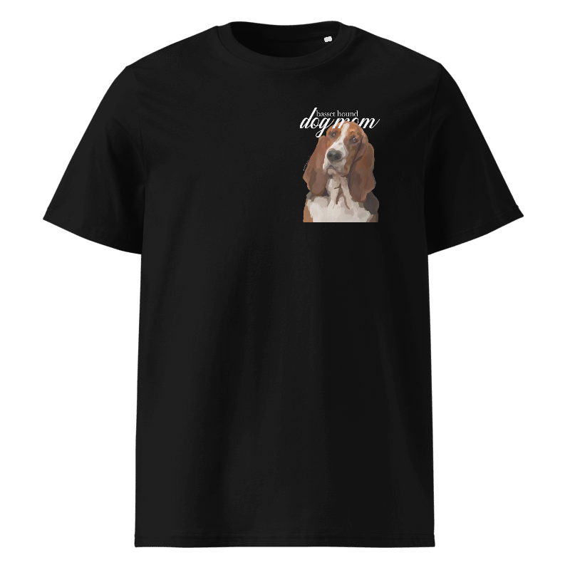 BASSET HOUND DOG MOM - tshirt