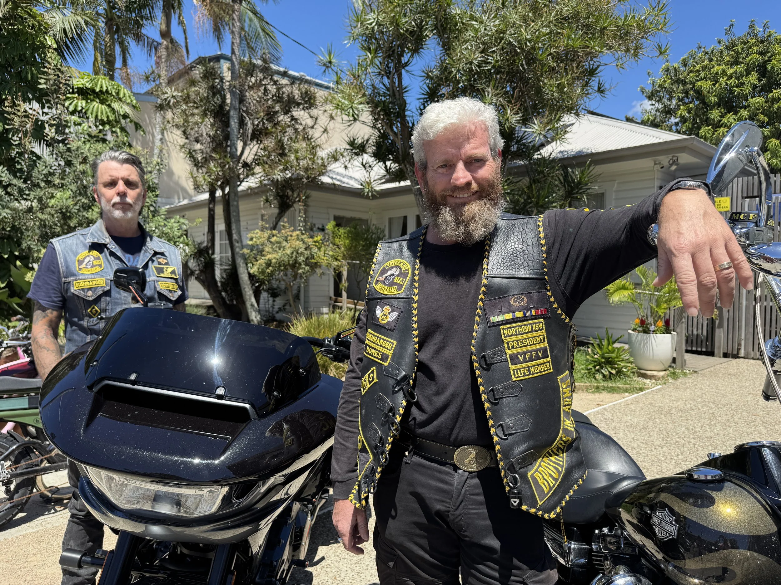 Veterans Motorcycle Club Rides for Fletcher Street Cottage
