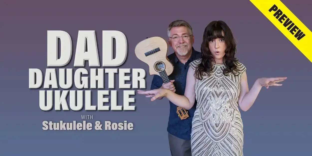 Dad Daughter Ukulele