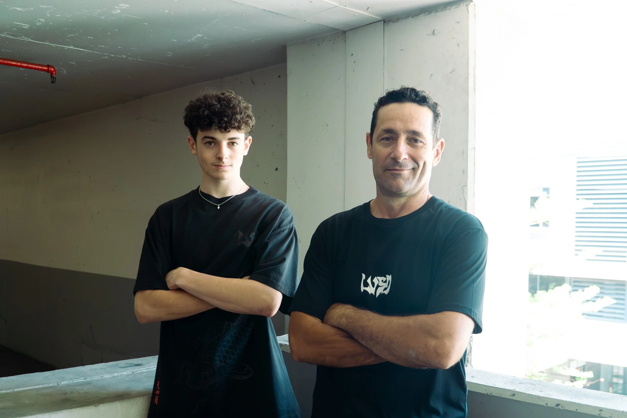 Leo and his Dad, Nick.jpg