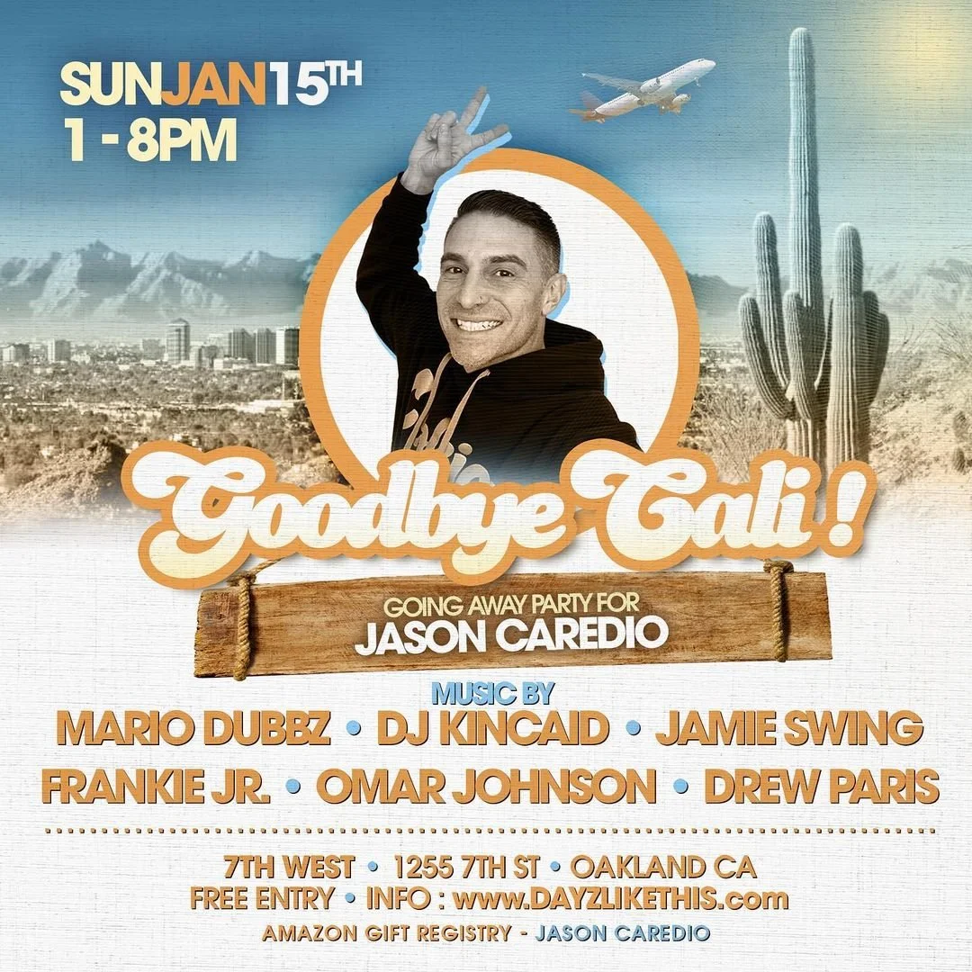 Goodbye Cali! Jason Caredio's Going Away Party