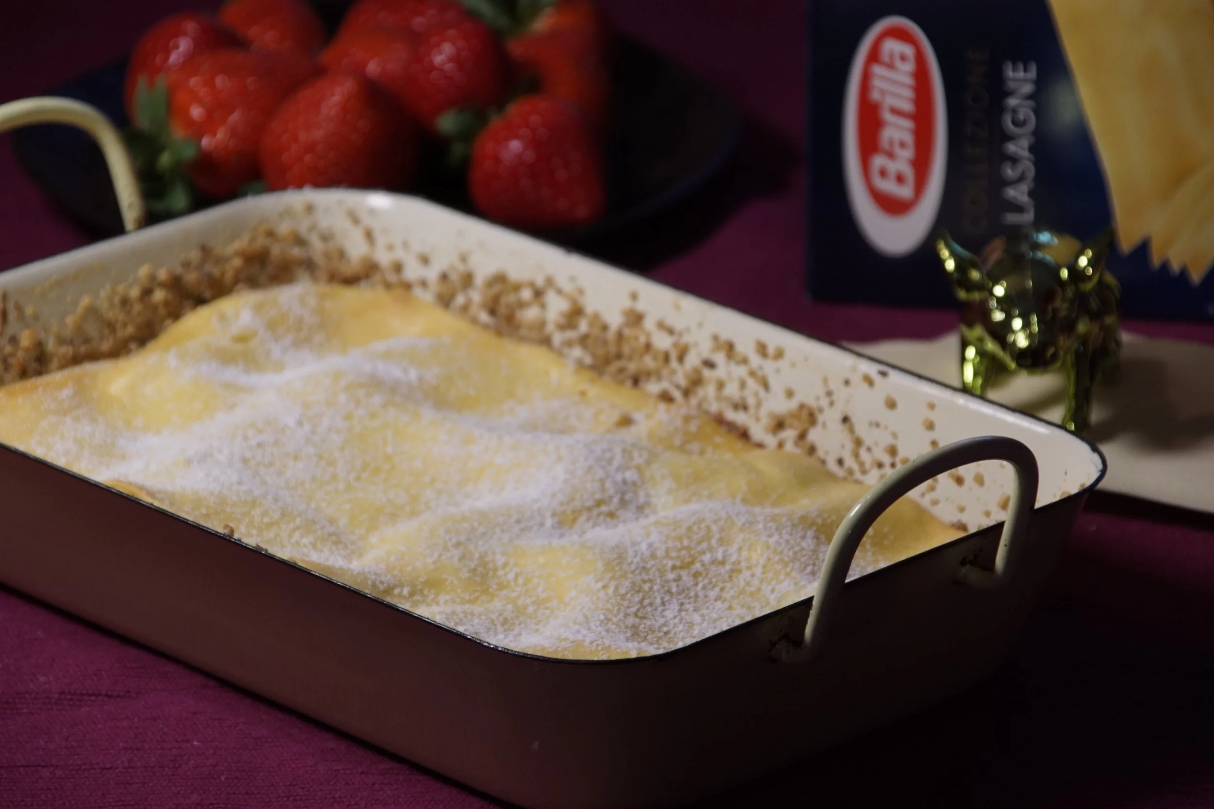 SÜSSE LASAGNE MIT NUSS