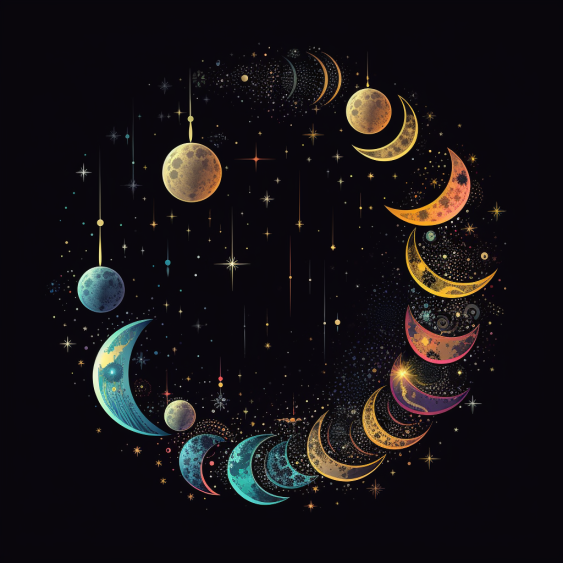 winnieschrader81_moon_phases_colorful_black_background_2c98fa6f-d63f-4670-b09f-ce9796bf07c3.png